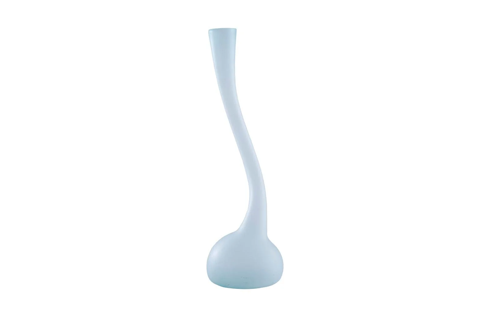 Frosted Corkscrew Vase, MD - Remutear