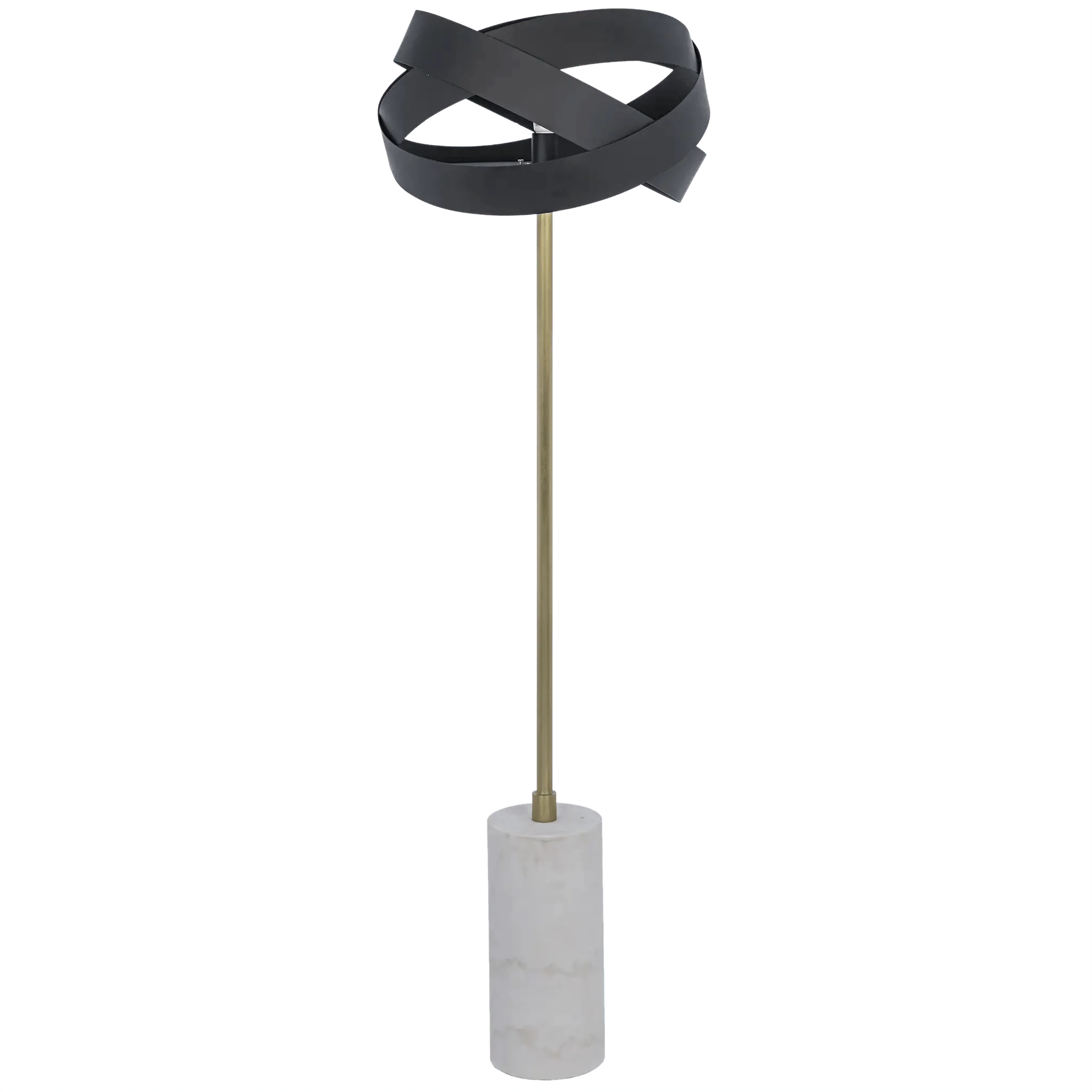 Orion Floor Lamp, Black Steel - Remutear