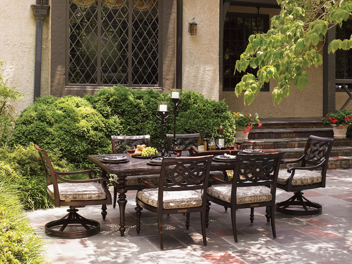 Black Sands Rectangular Dining Table - Remutear