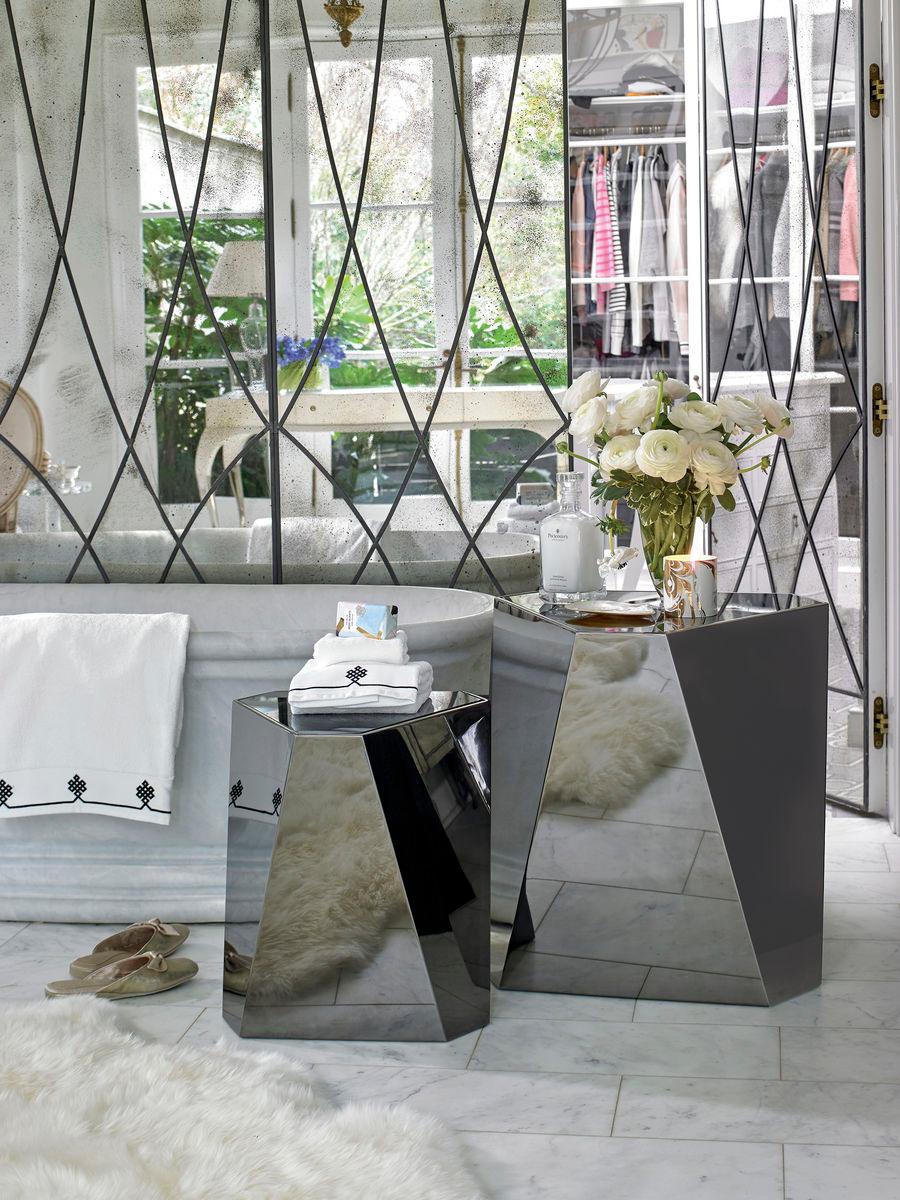 THE CONTEMPO SIDE TABLE BLACK MEDIUM - Remutear