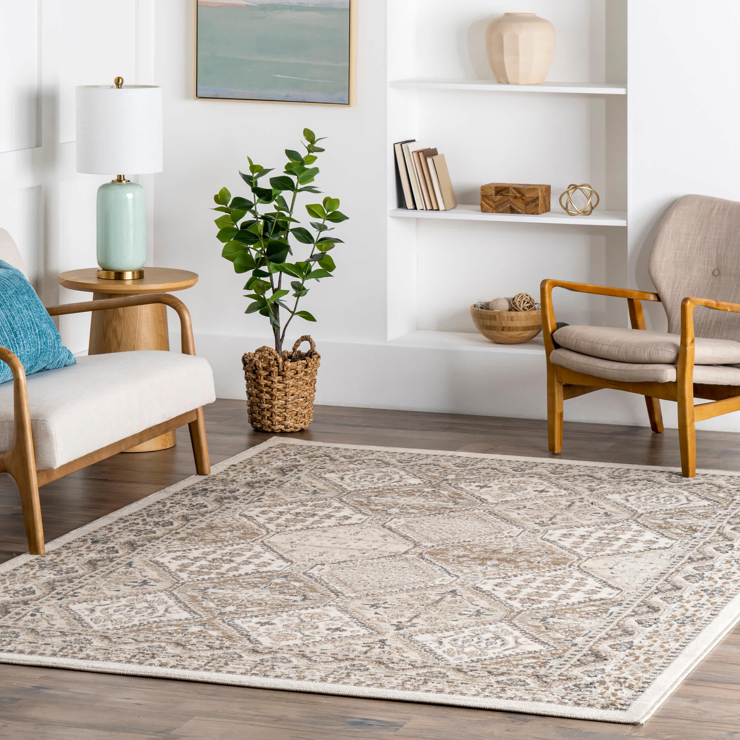 Vintage Tile Becca Area Rug - Remutear