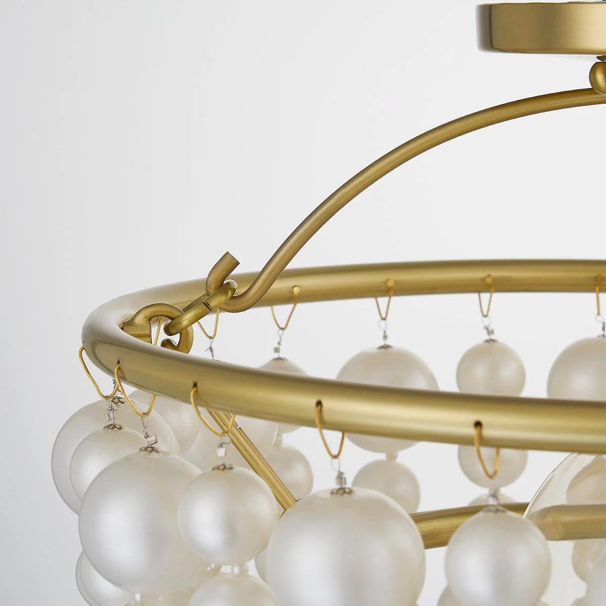 KINSLEY 1 LIGHT SEMI FLUSH MOUNT - Remutear
