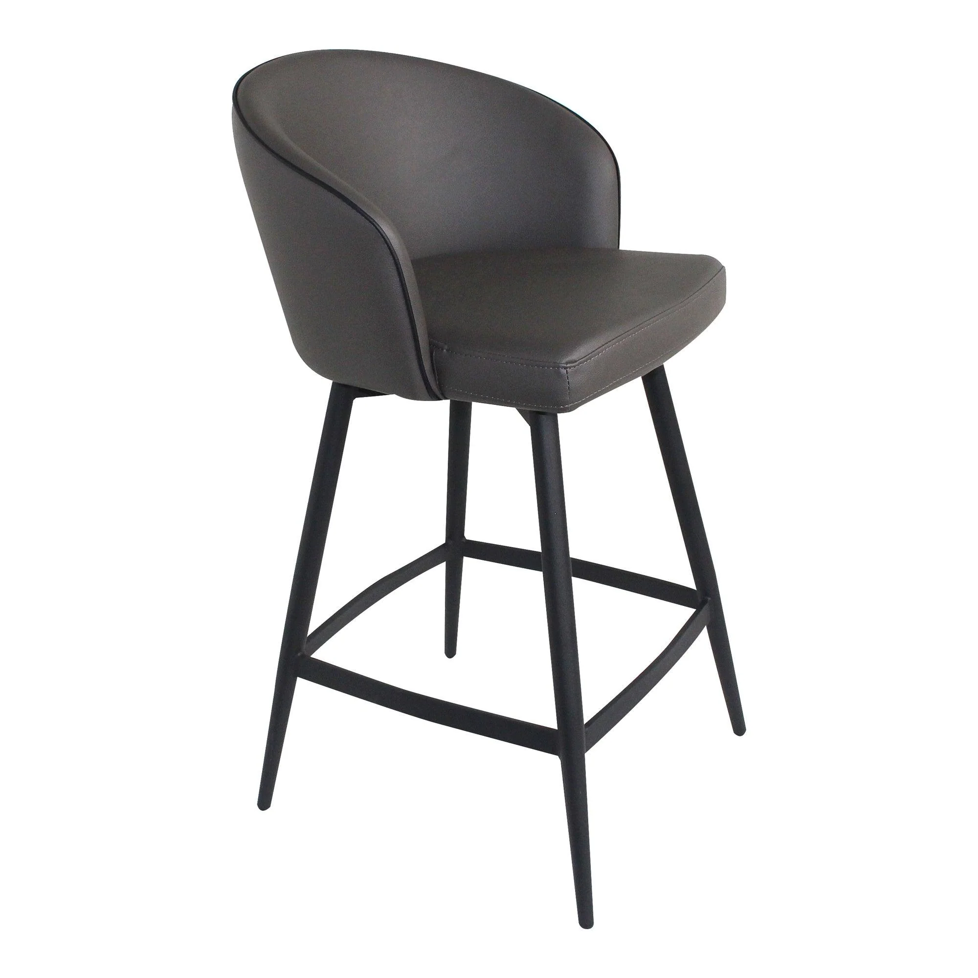 Webber Swivel Counter Stool Charcoal - Remutear