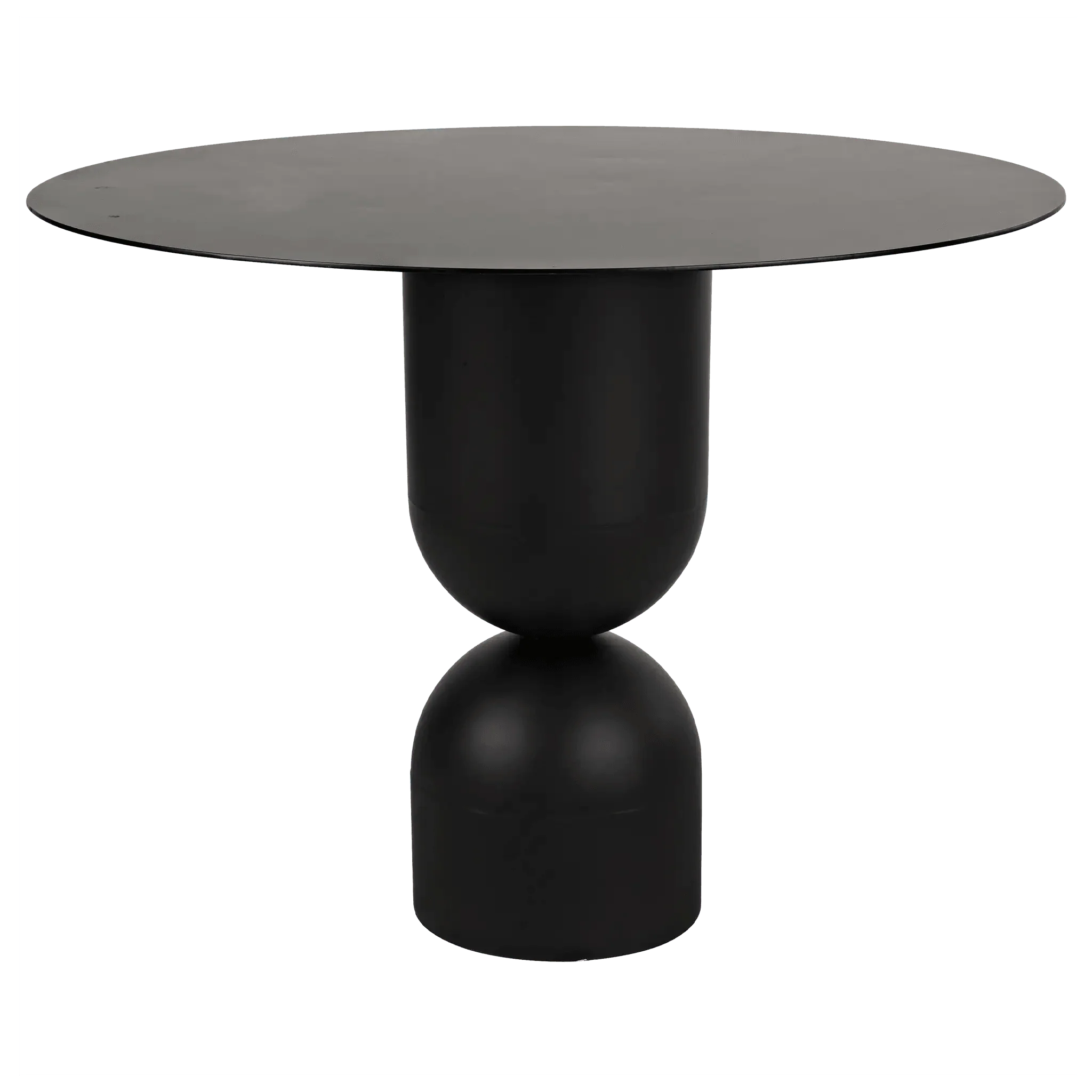 Wanda Dining Table, Black Steel - Remutear