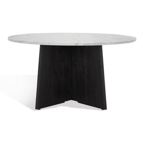 MADILYNN ROUND WOOD COFFEE TABLE - Remutear