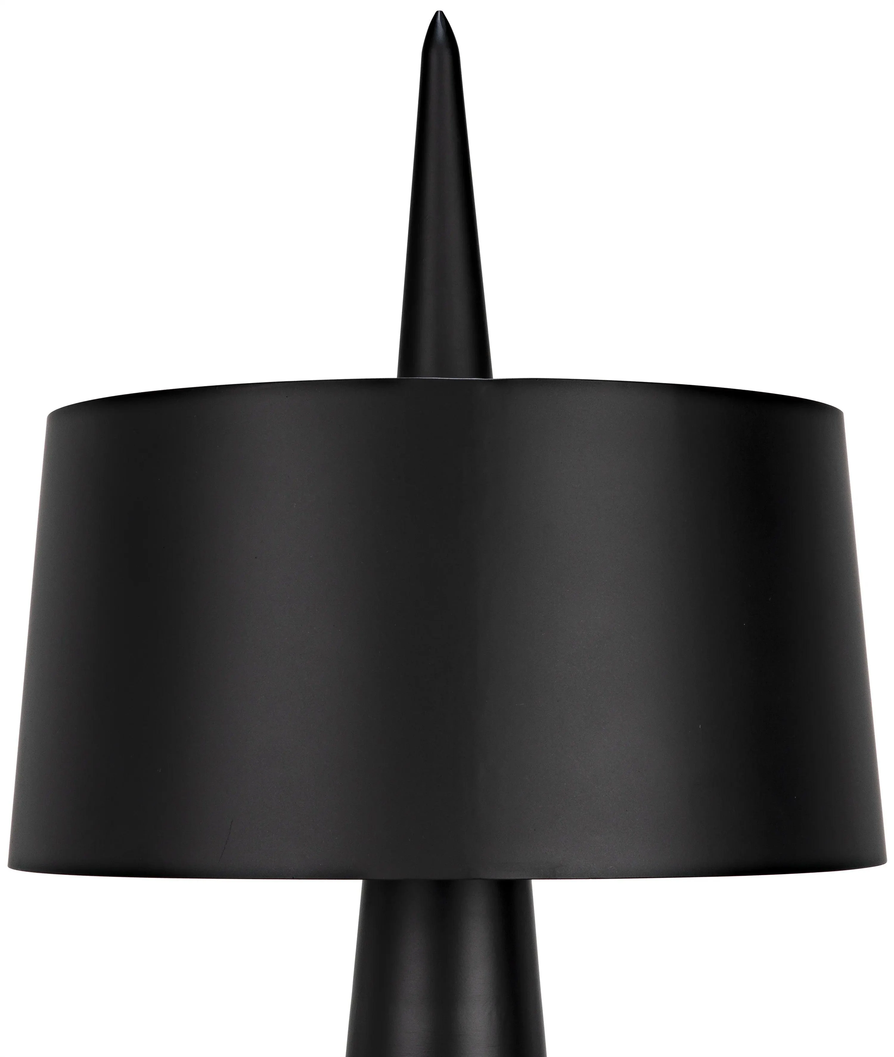 Moray Floor Lamp, Black Steel - Remutear