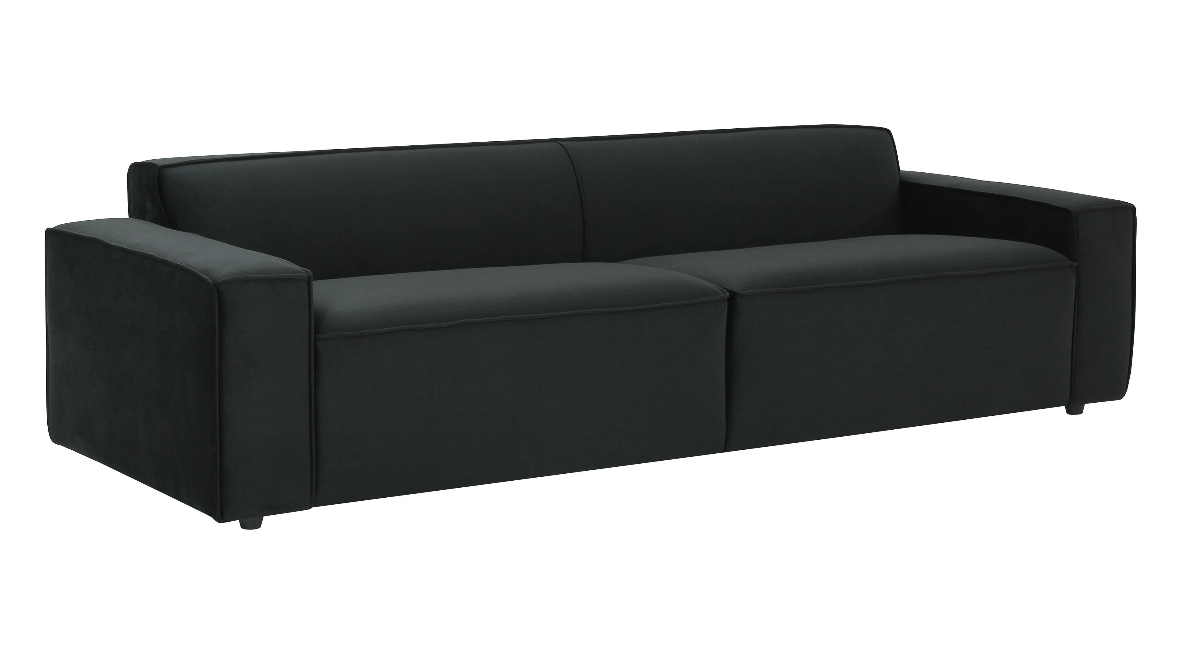 Olafur Black Velvet Sofa - Remutear