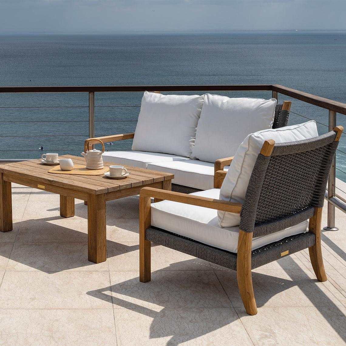 Hudson Deep Seating Settee - Remutear