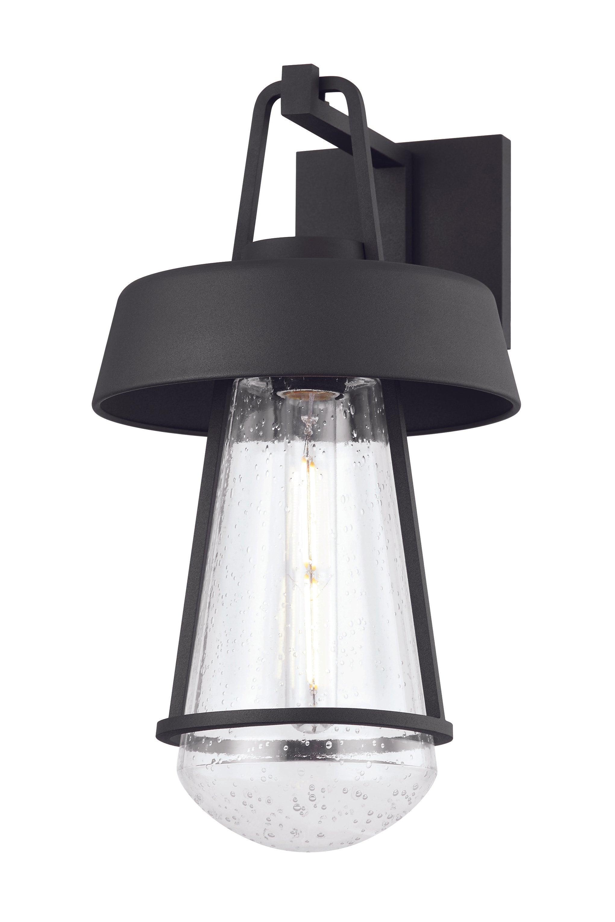 BRADY 1 LIGHT EXTERIOR WALL SCONCE LARGE - Remutear
