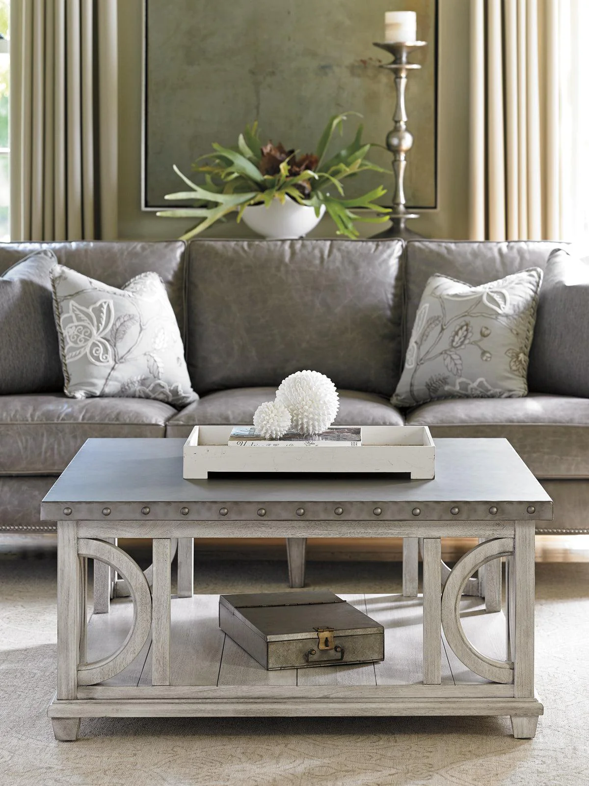 Oyster Bay Litchfield Square Cocktail Table - Remutear