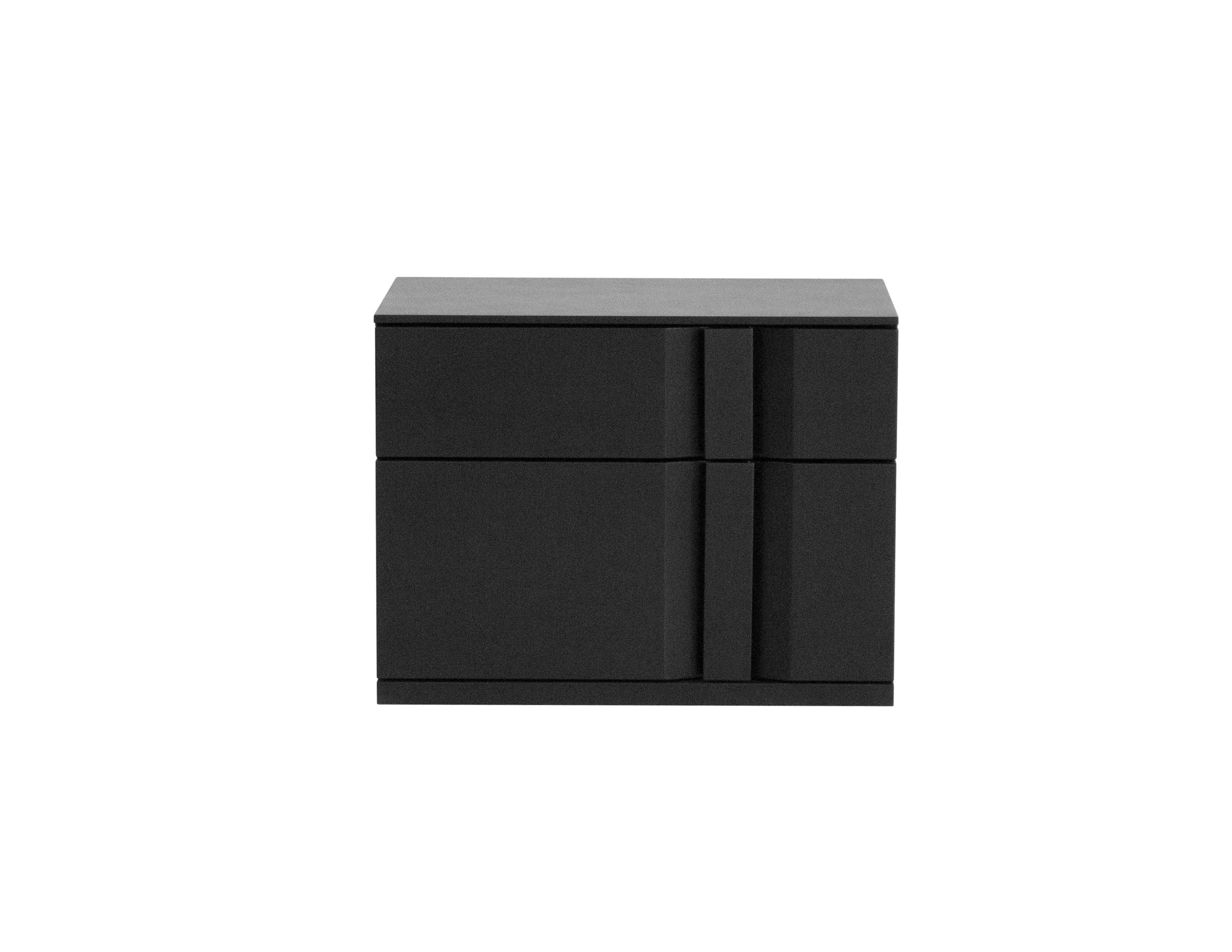 CARBON Night Table 2-Drawer RSF - Remutear