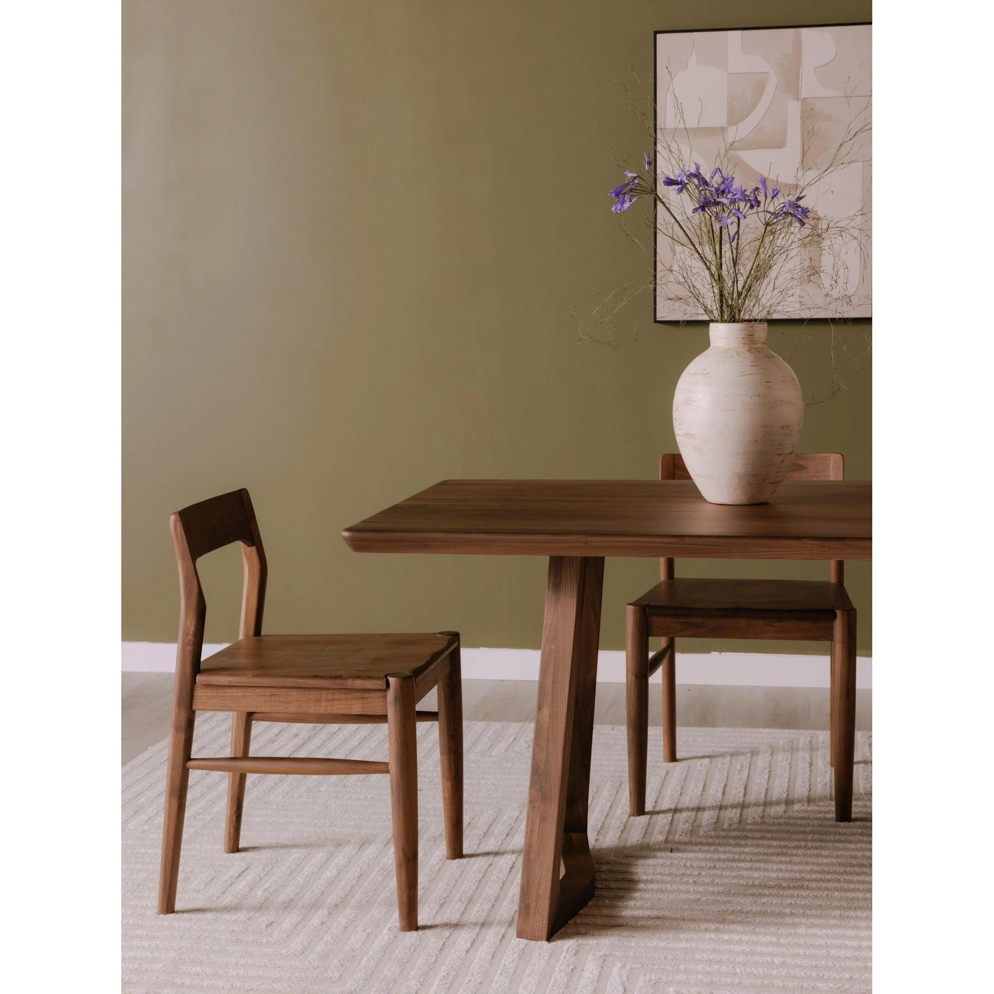 Owing Dining Chair Walnut - Set Of Two - Remutear