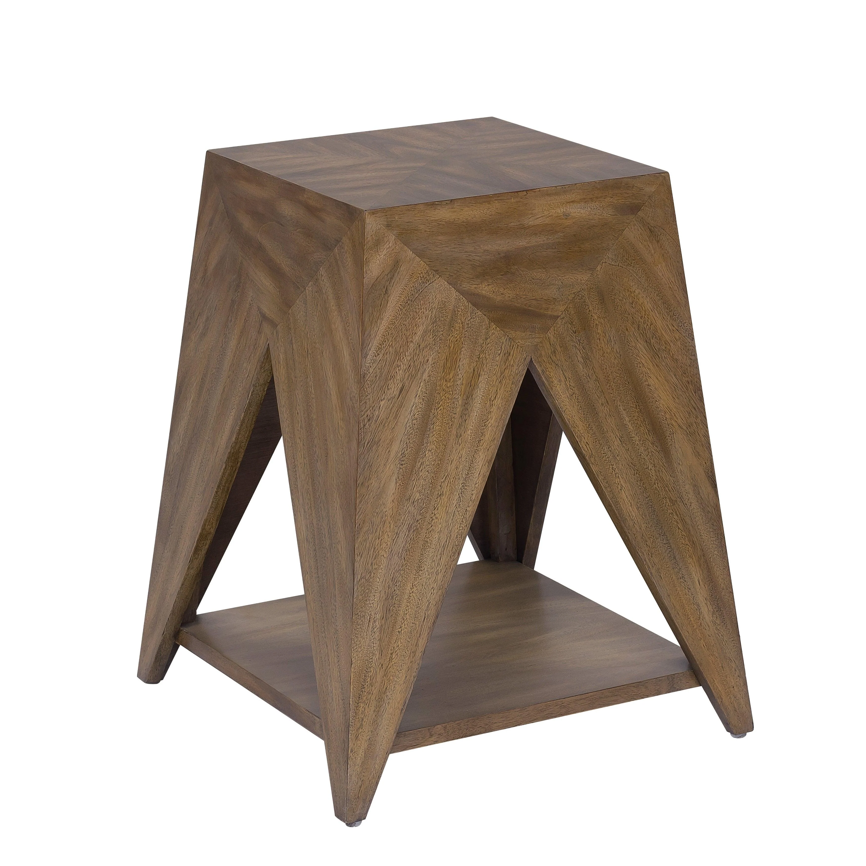 Geometric Shaped Accent Table - Remutear