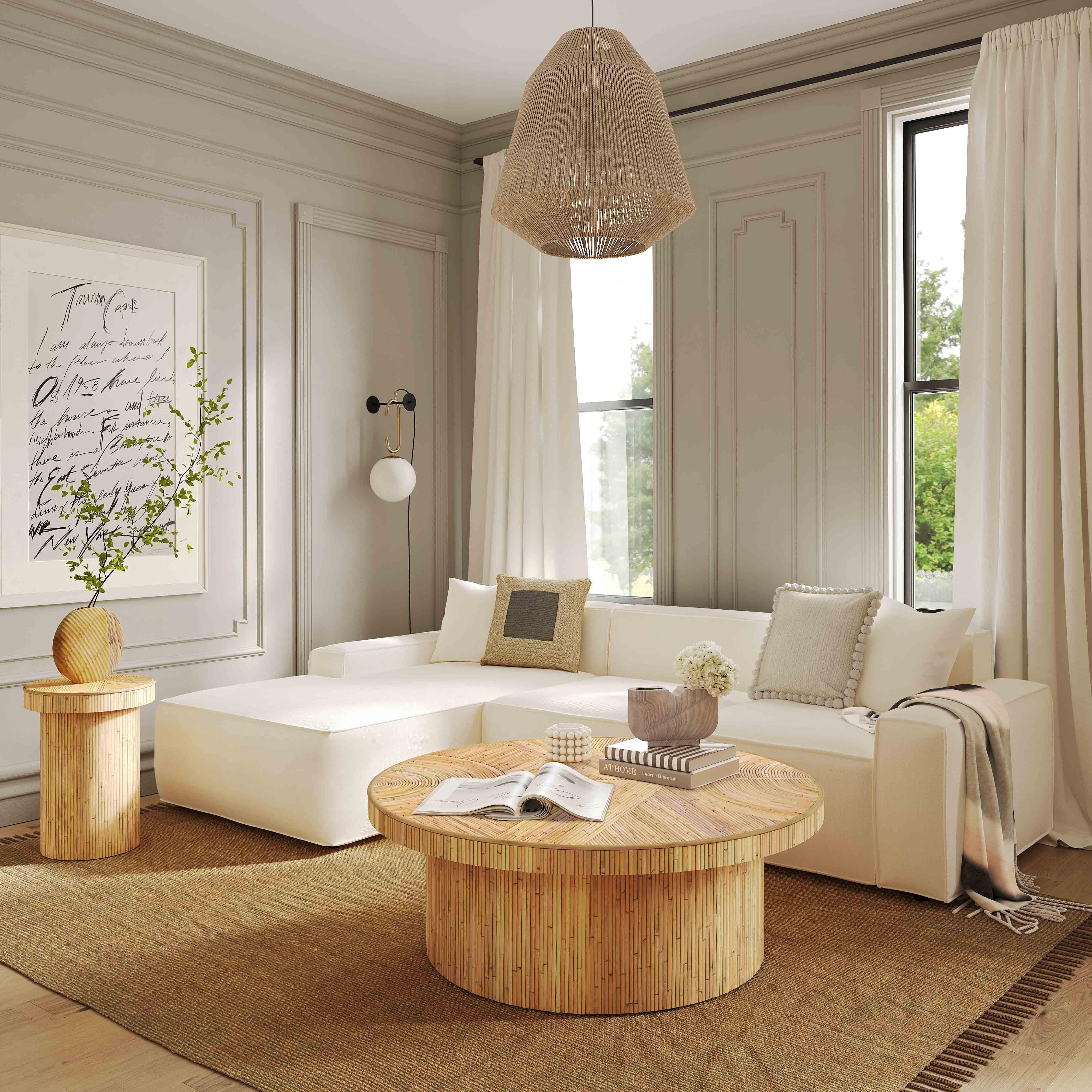 Acadia Rattan Coffee Table - Remutear