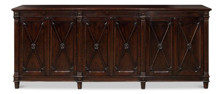 Marksman Sideboard - Dark Brown - Remutear