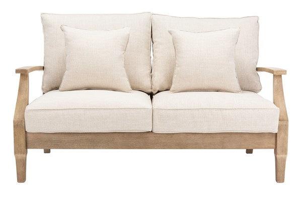 MARTINIQUE WOOD PATIO LOVESEAT - Remutear