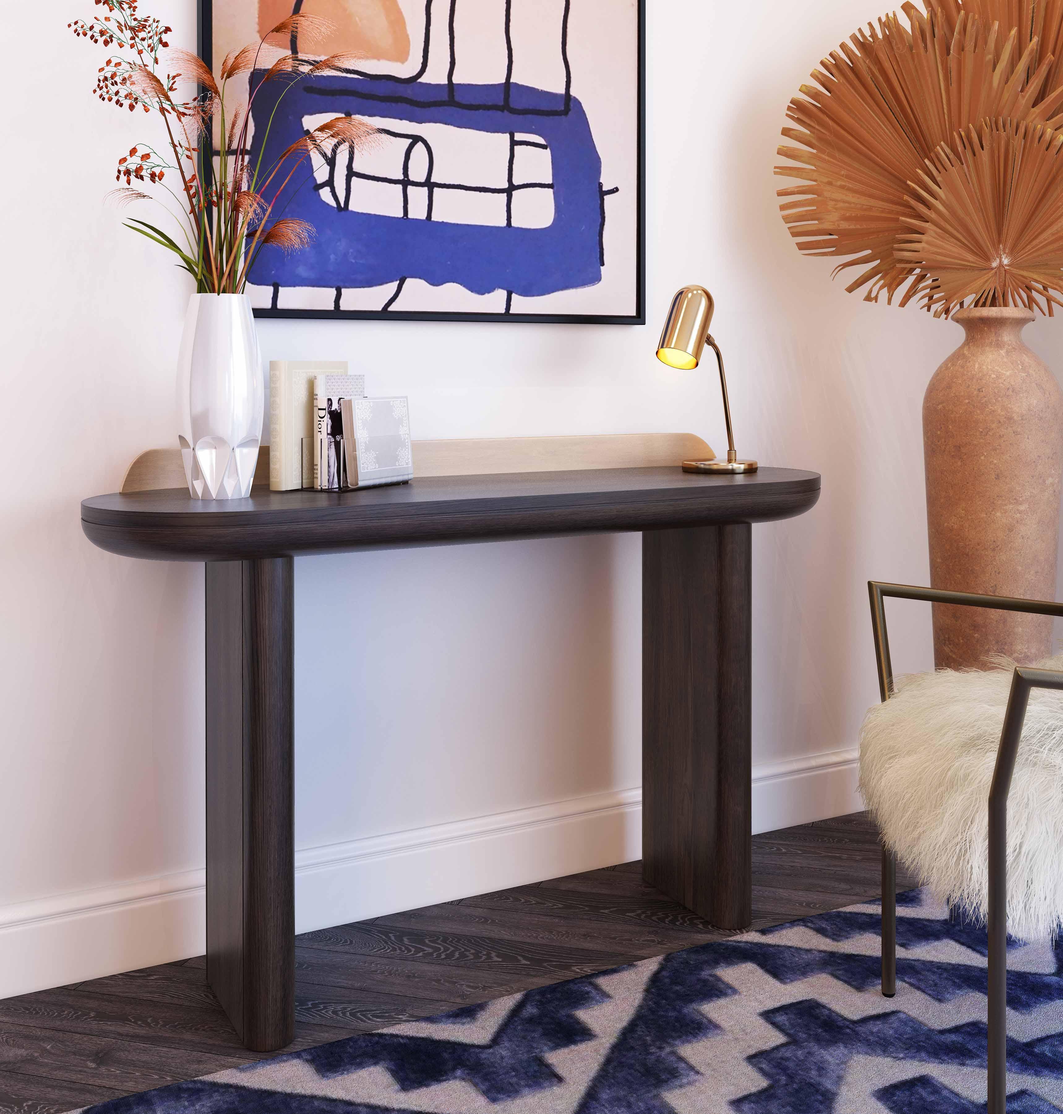 Braden Brown Desk/Console Table - Remutear