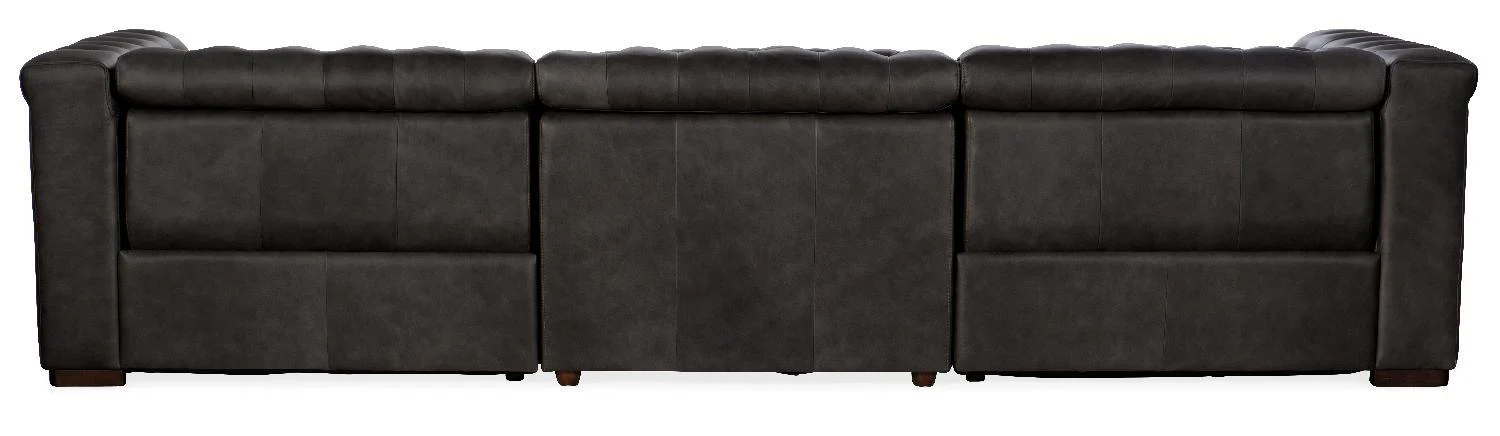 Savion Grandier Sofa with Power Recline Power Headrest - Remutear