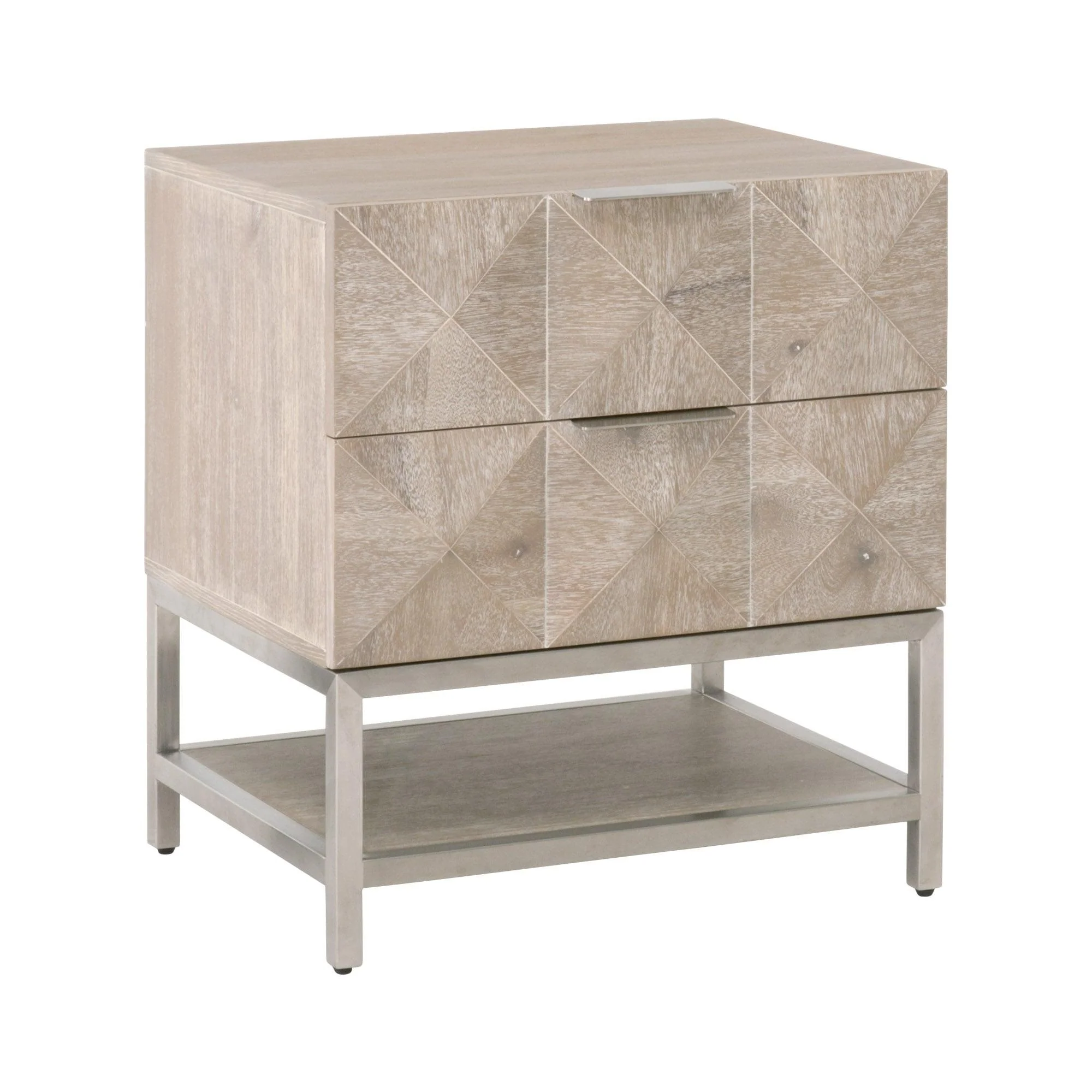 Atlas 2-Drawer Nightstand - Remutear