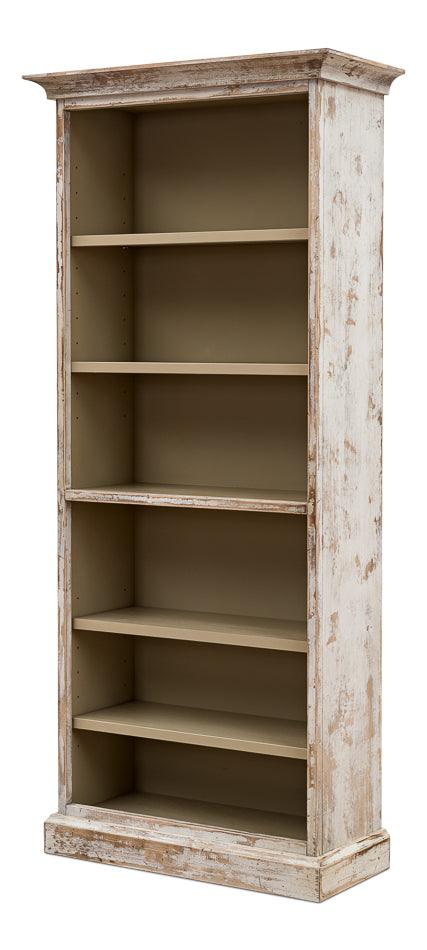 Open Shelf Bookcase - Disrupted White - Remutear