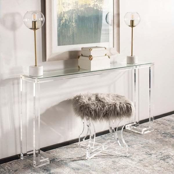 BENJI ACRYLIC CONSOLE TABLE - Remutear