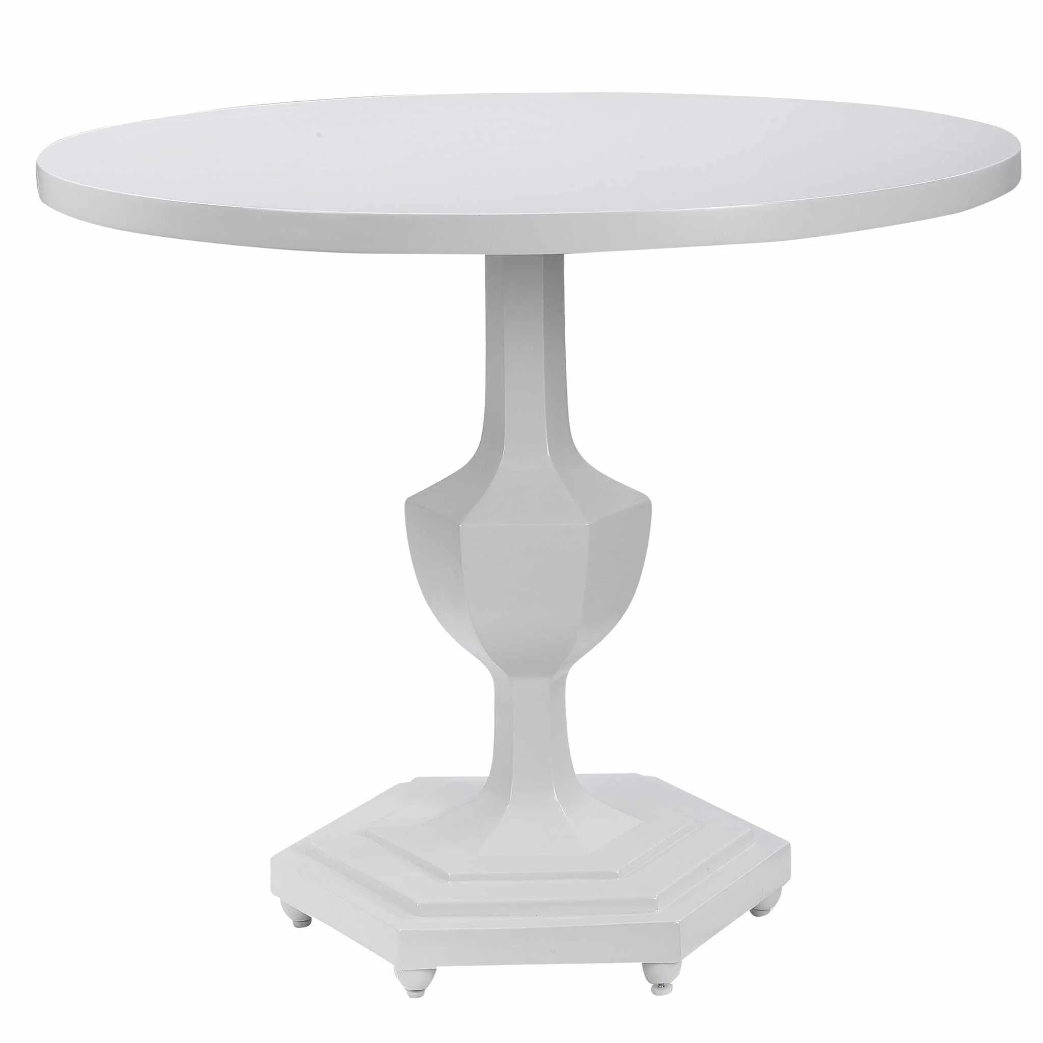 Kabarda White Foyer Table - Remutear