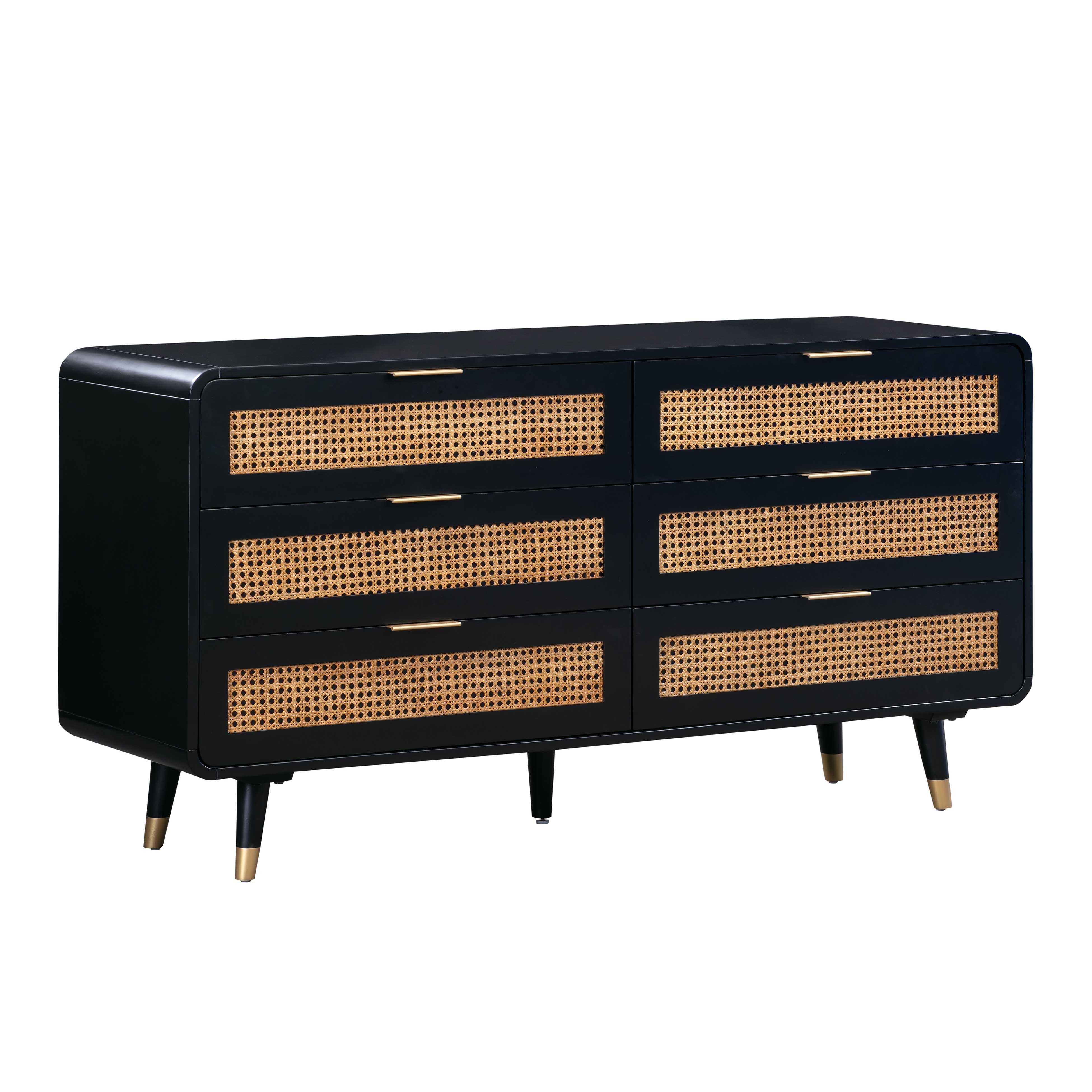 Christine 6 Drawer Dresser - Remutear