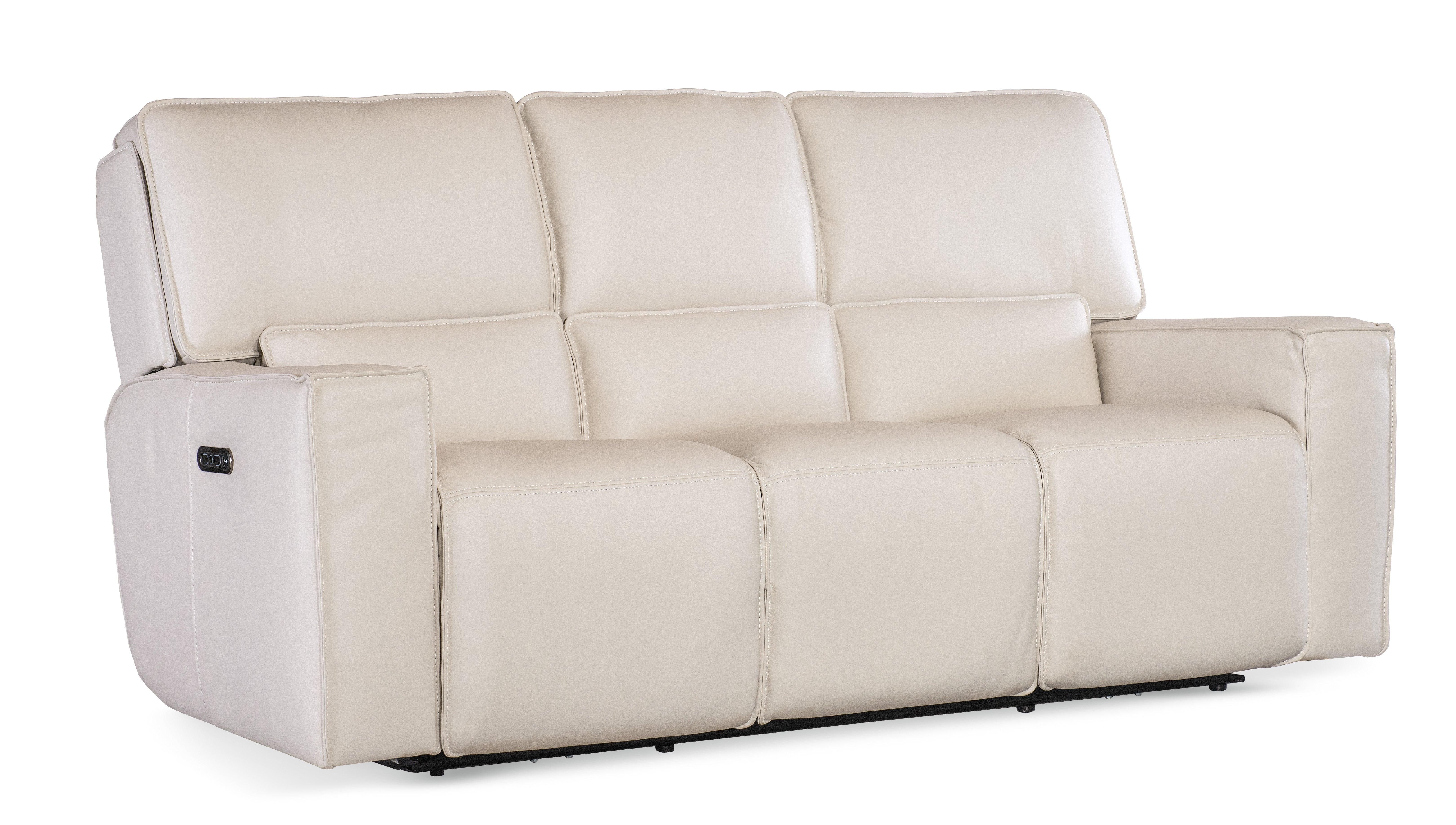 Miles Zero Gravity Power Sofa w/ Power Headrest - Grey - Remutear