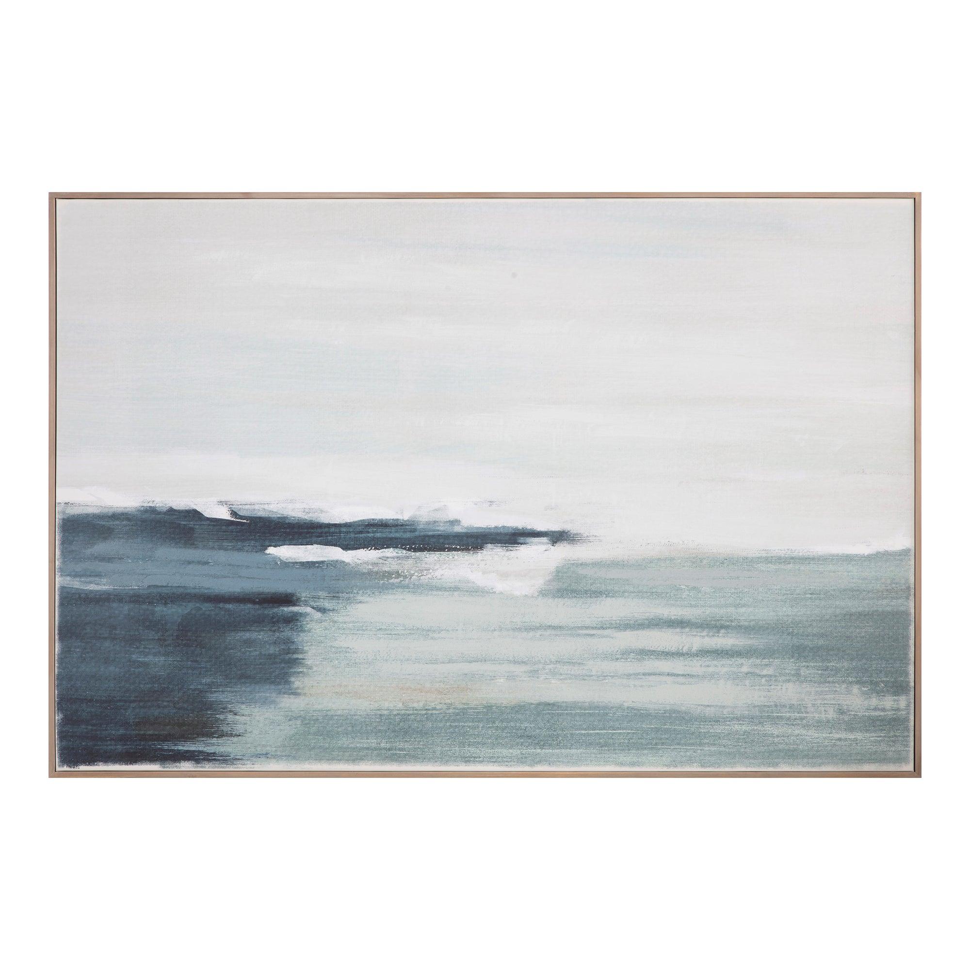 Shoreline Framed Painting - Remutear