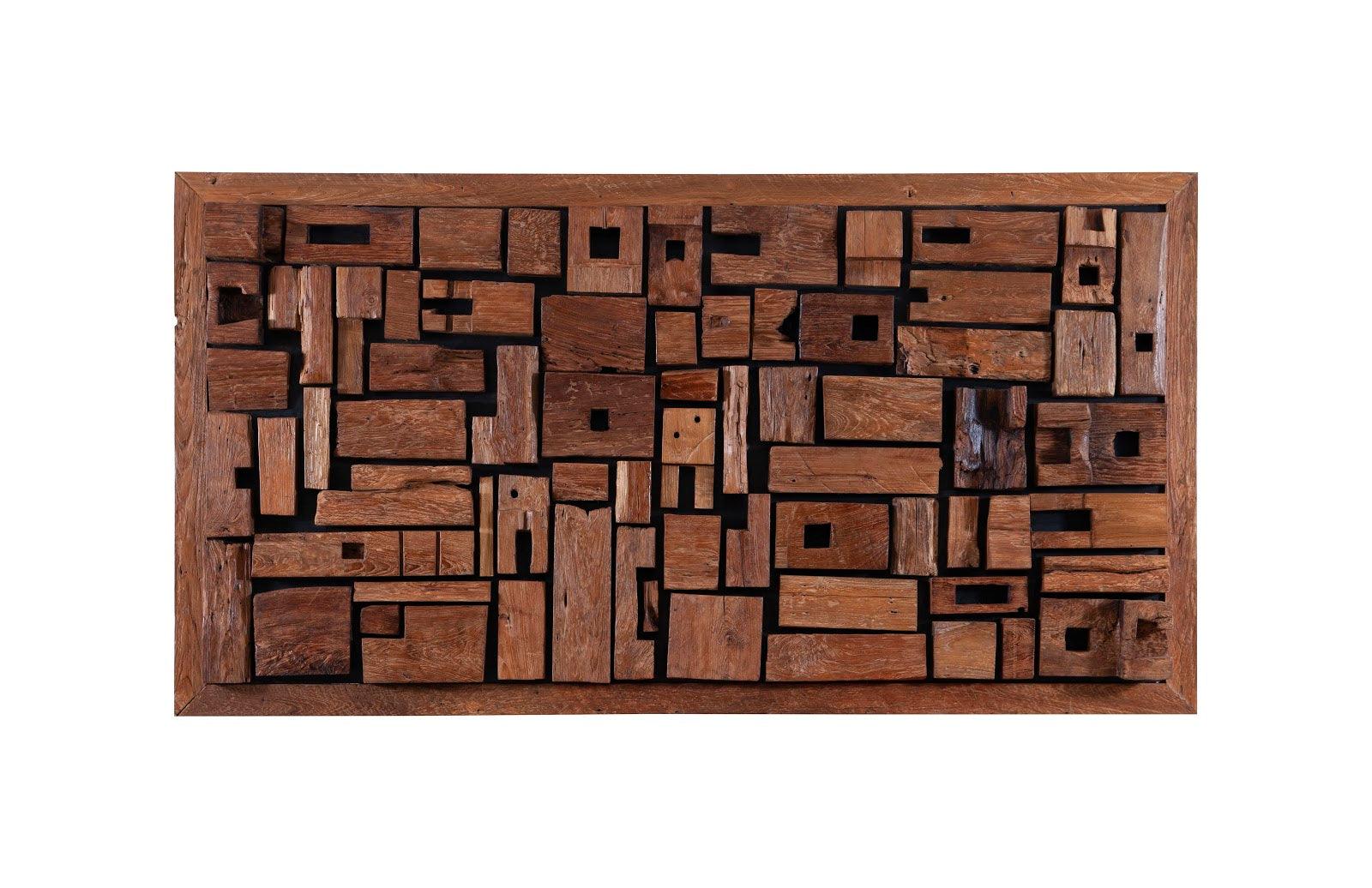 Asken Wall Art, Wood, LG - Remutear
