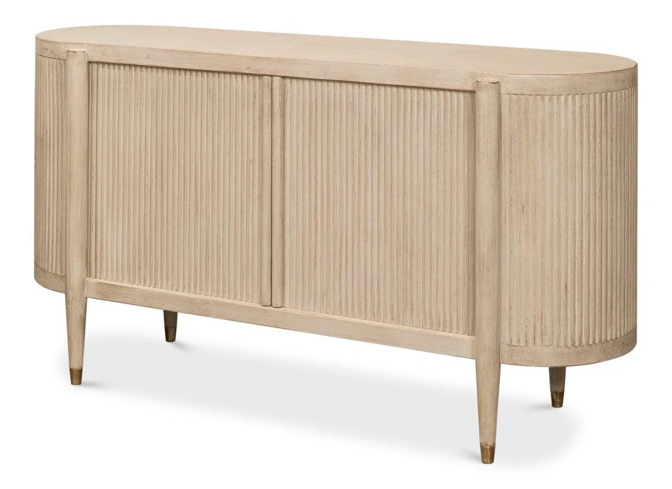 Jonas Wine Cupboard - Stone Grey - Remutear