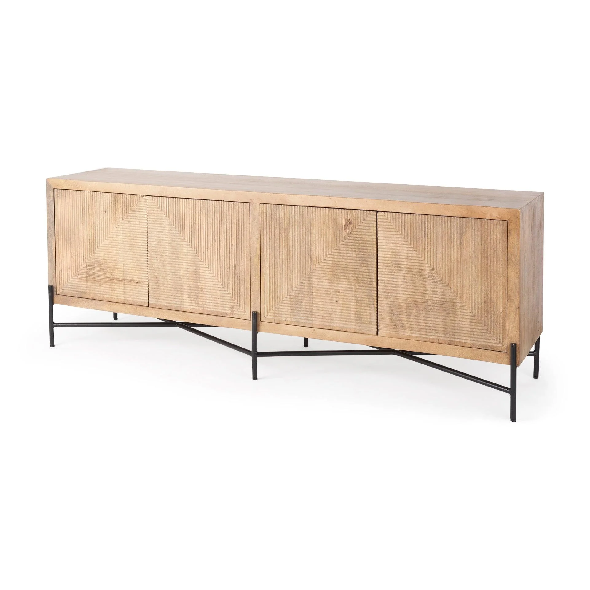 Cairo 4 Door Cabinet Sideboard - Remutear