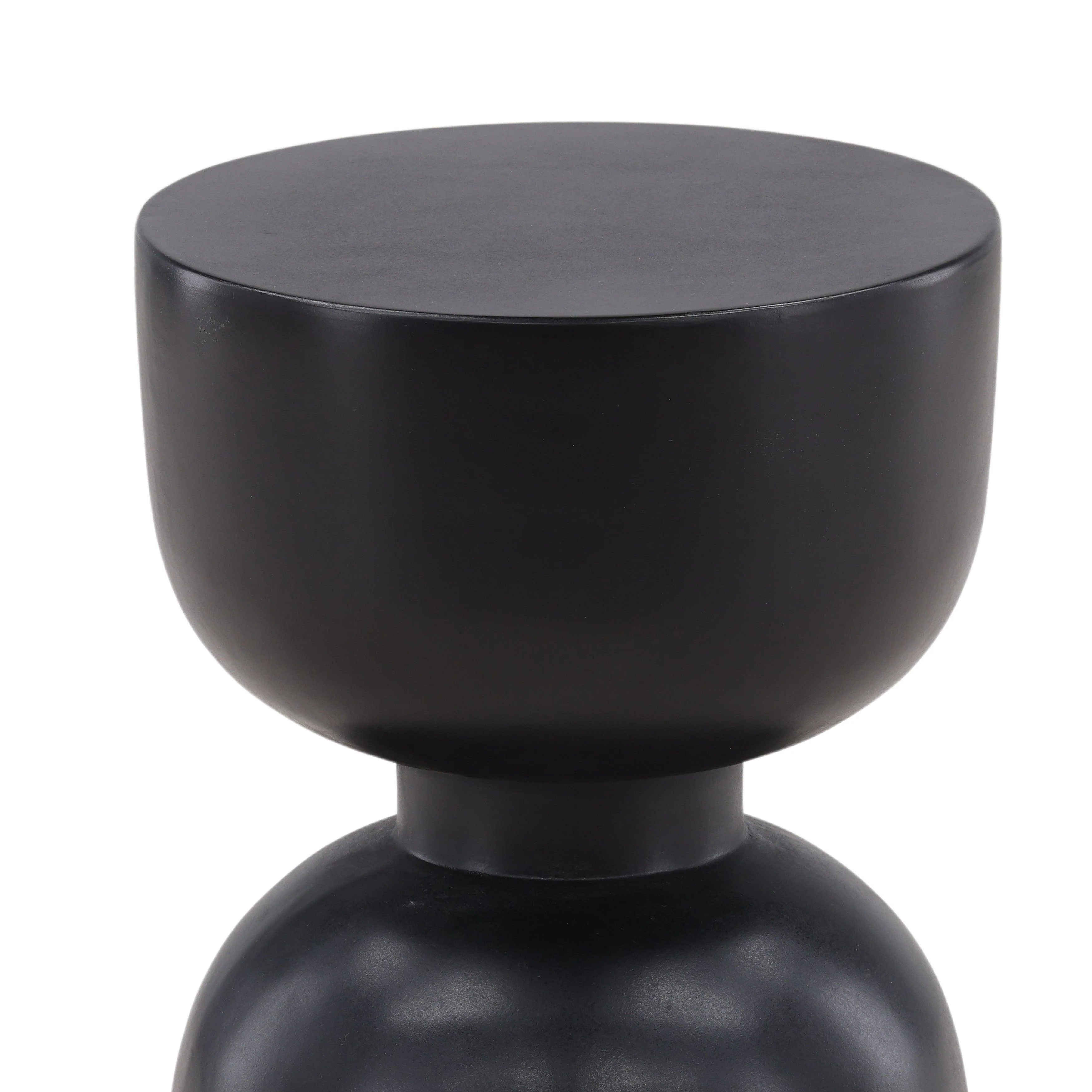 Ryan Outdoor Side Table Black - Remutear
