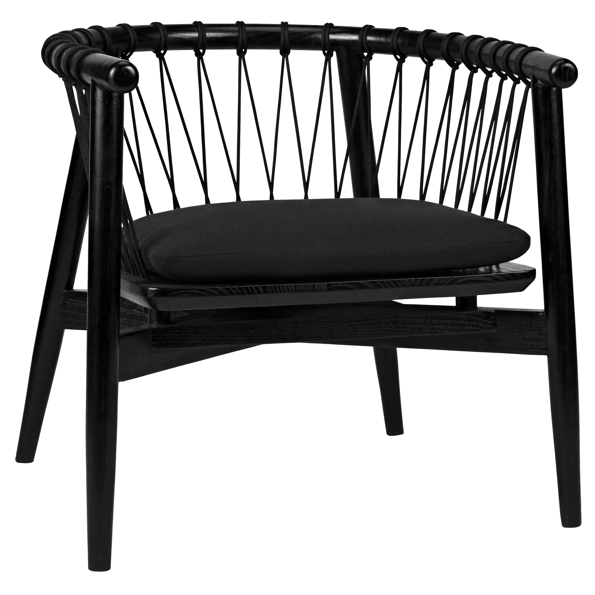 Hector Chair, Charcoal Black - Remutear