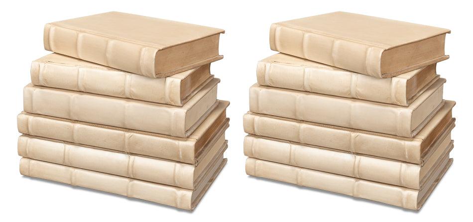 Books - Set Of 12 - Antique White - Remutear