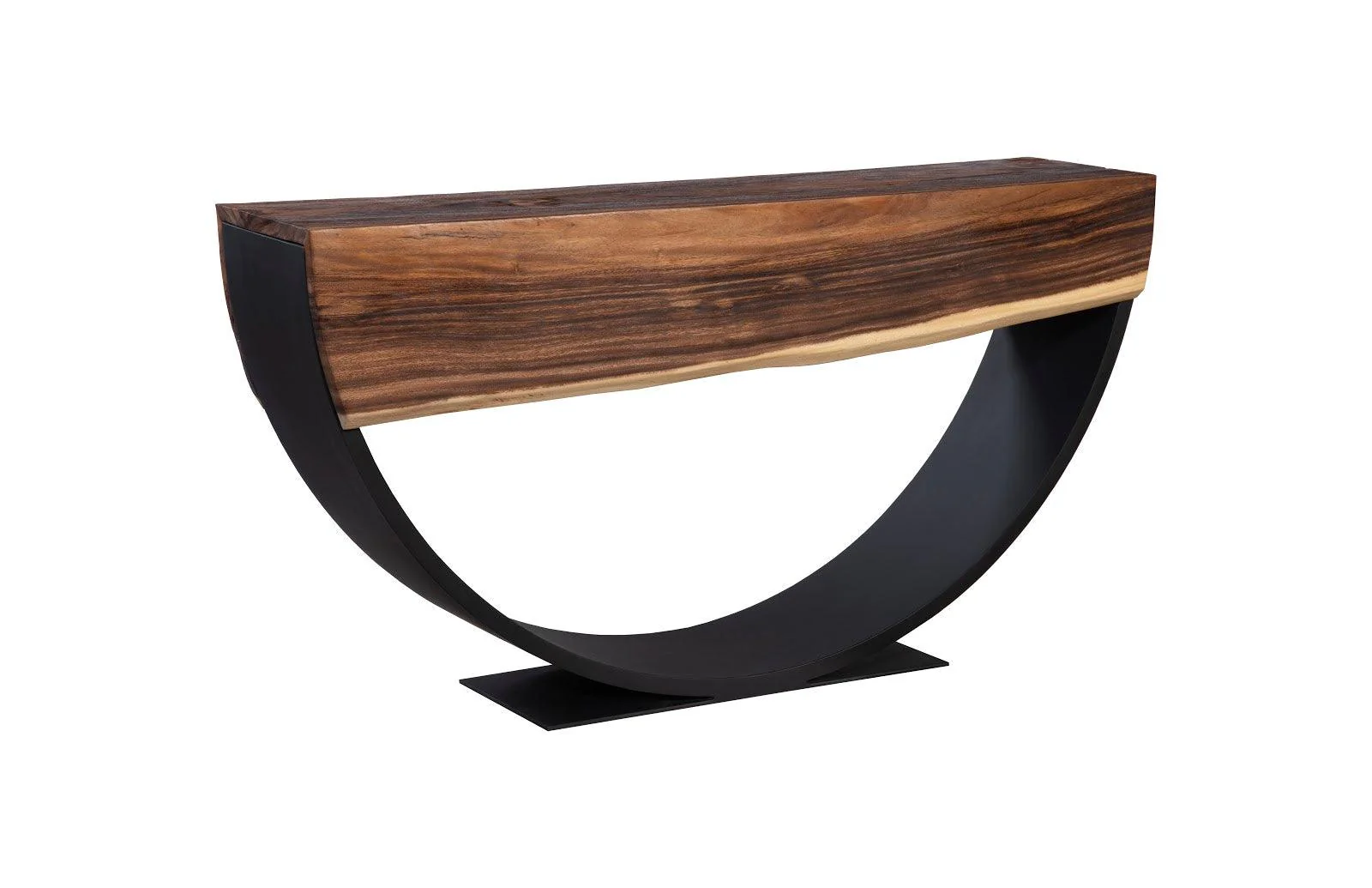 Arc Console Table, Natural, Double Sided - Remutear