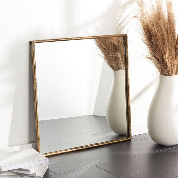 YVETTE SQUARE METAL MIRROR - Remutear