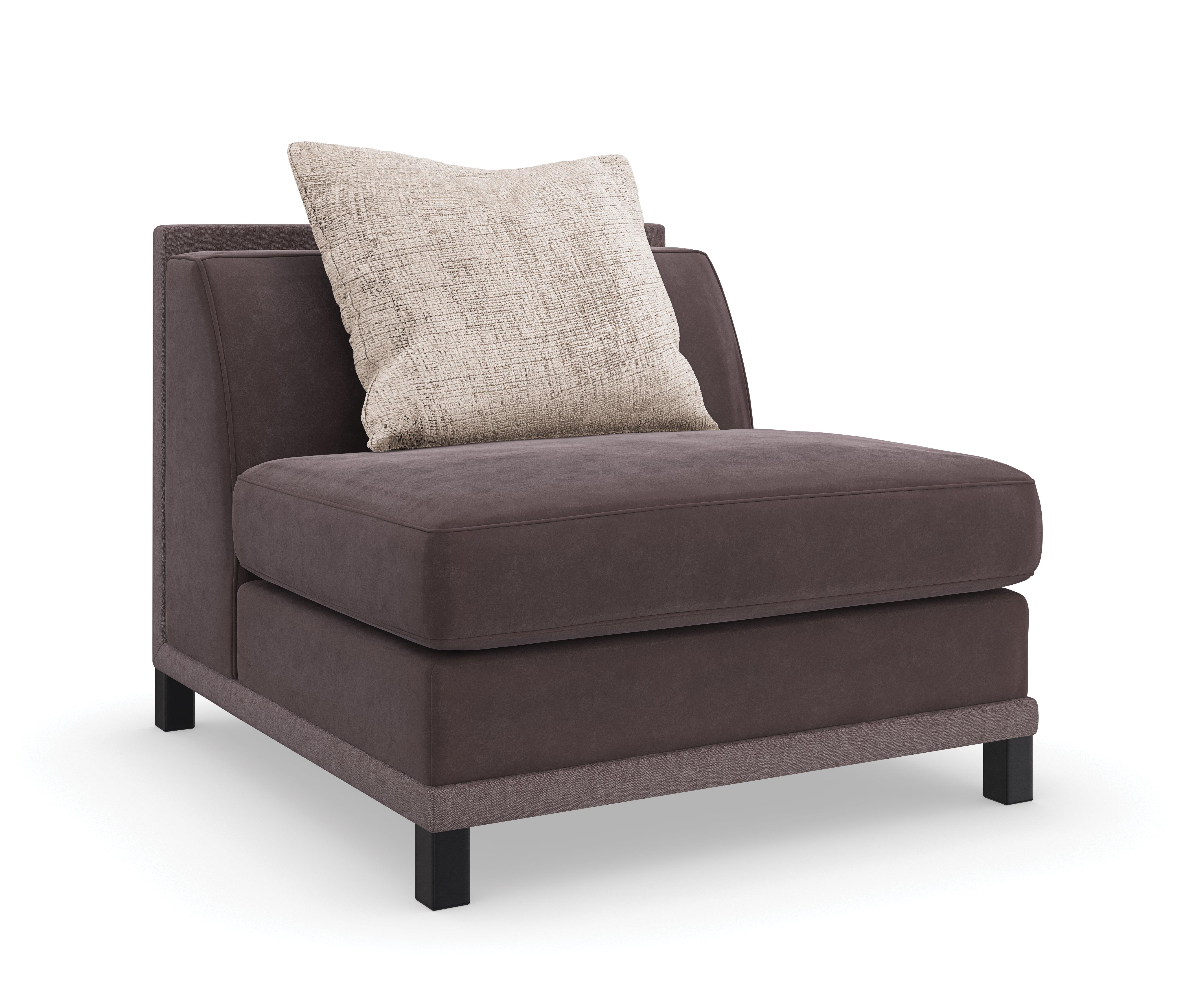 Tuxedo Armless Chair - Remutear