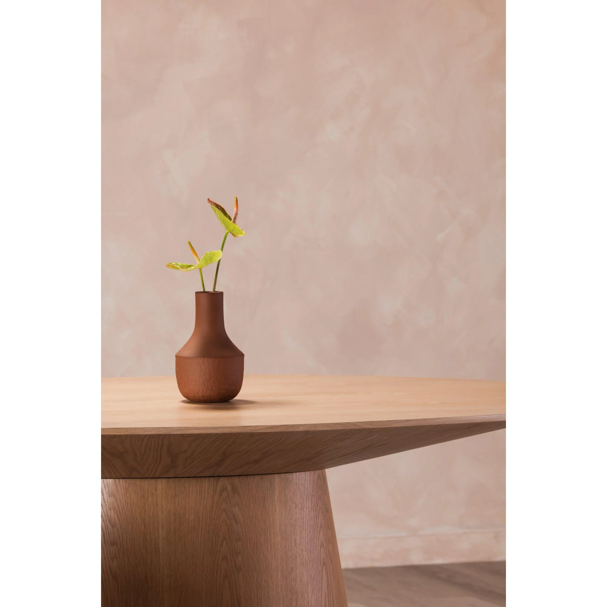 Otago Oval Dining Table Oak - Remutear