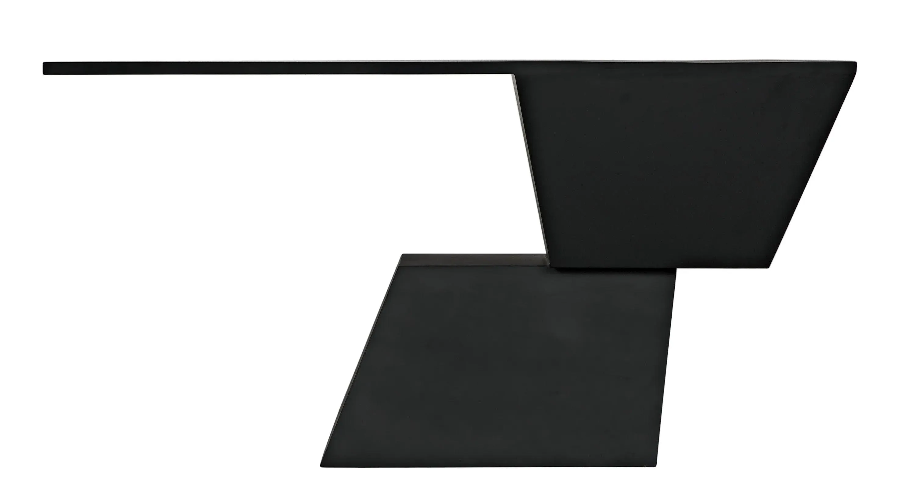 Pieta Console, Black Steel - Remutear