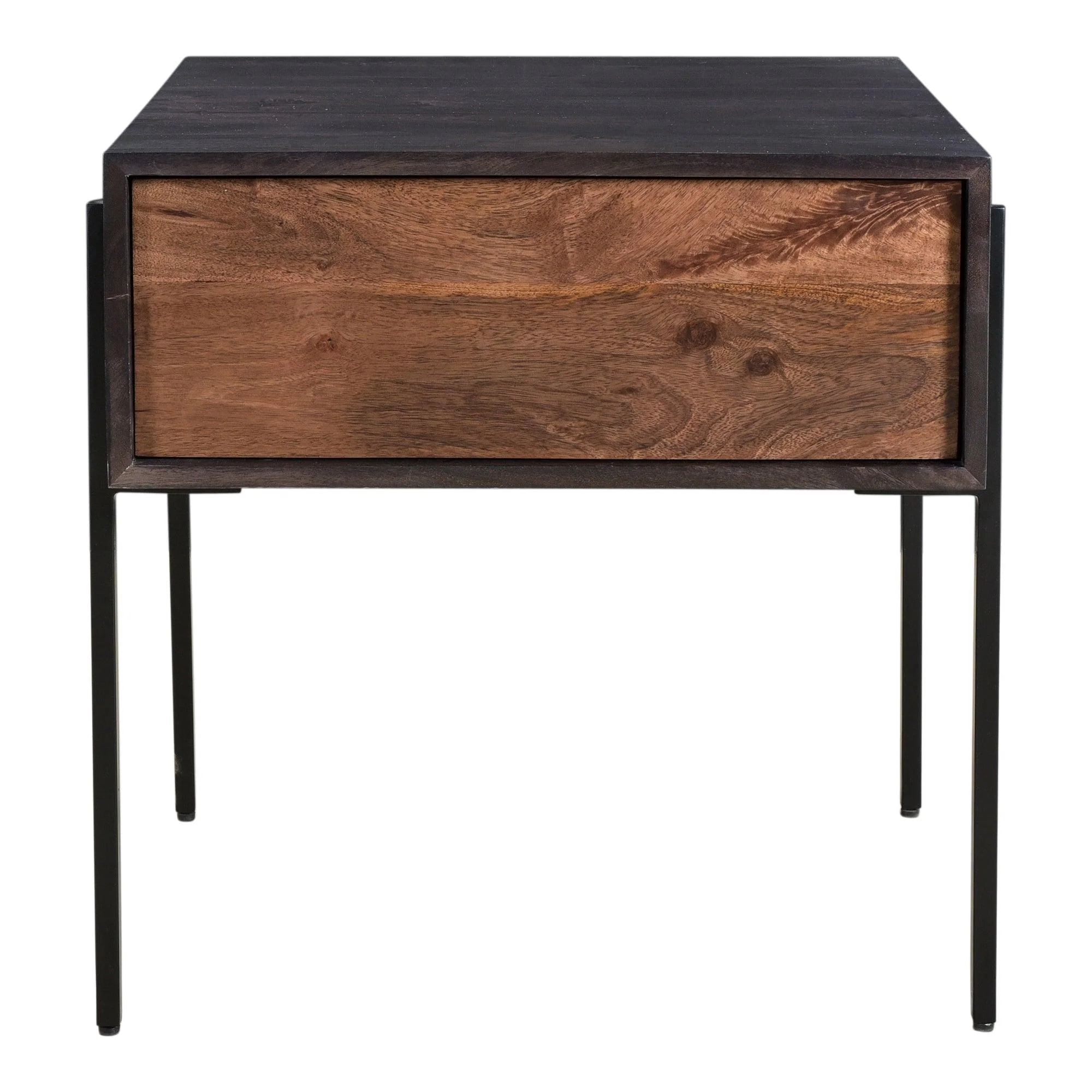 Tobin Side Table Brown - Remutear