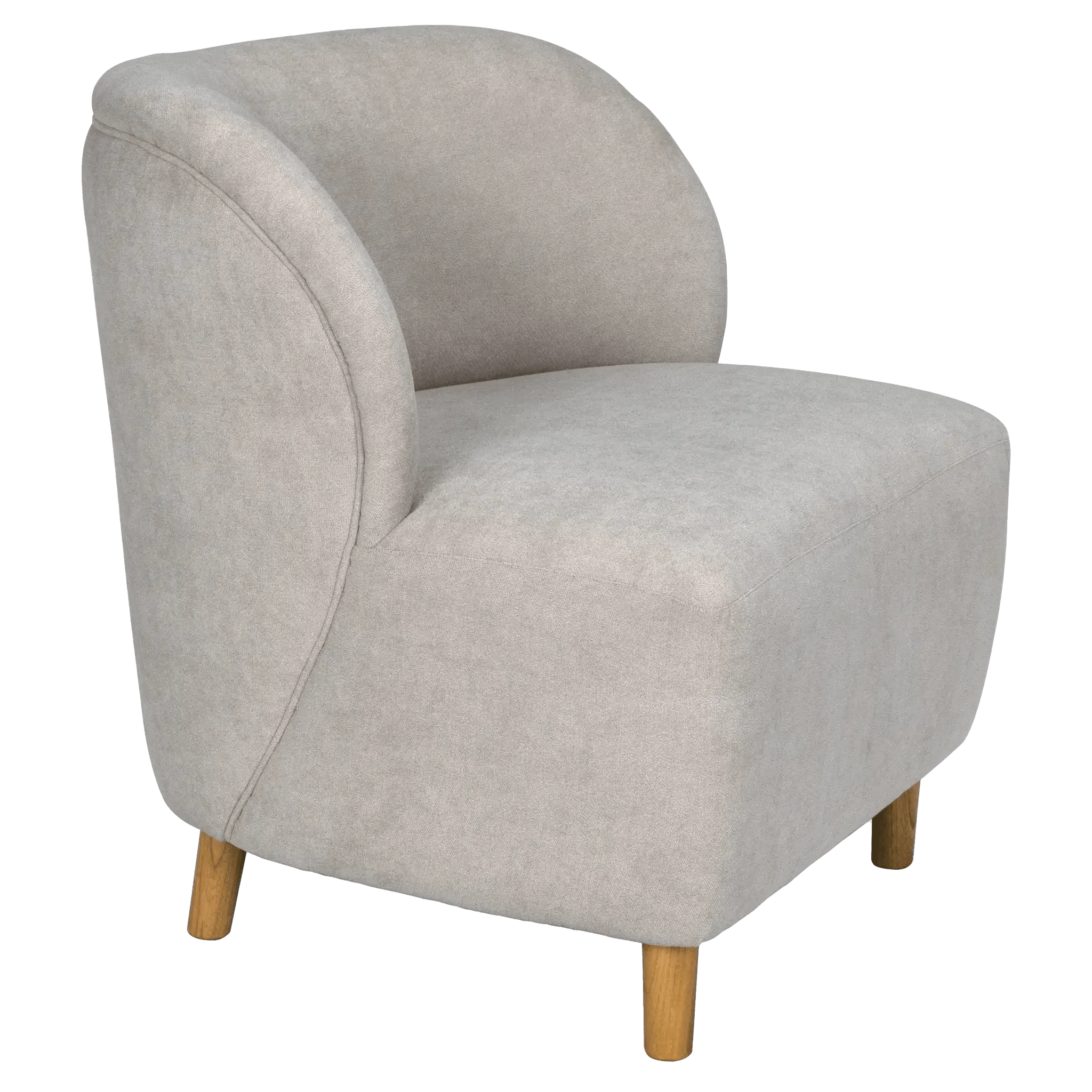 Laffont Chair with Wheat Fabric - Remutear