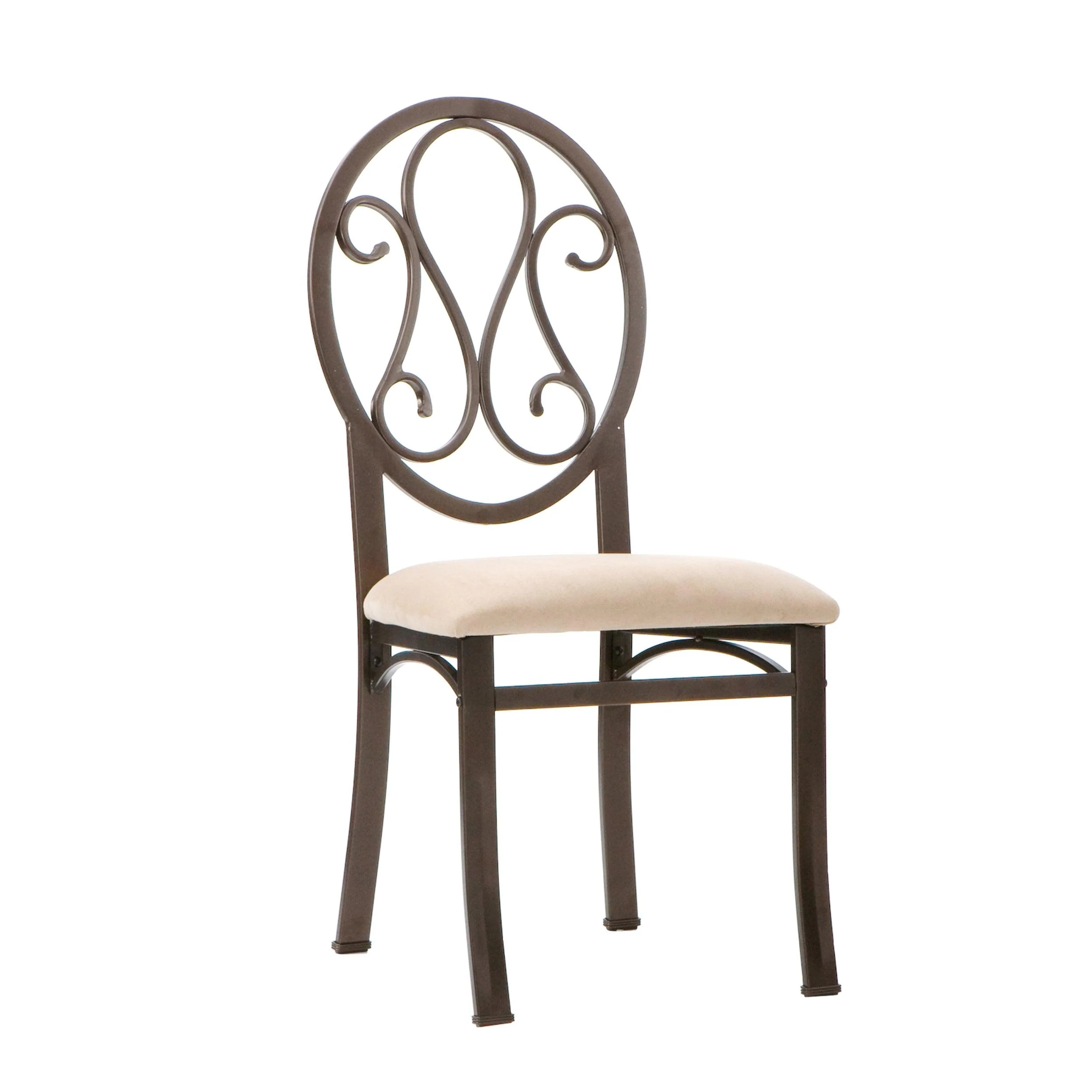 Lucianna Chairs 4pc Set  - Dark Brown - Remutear
