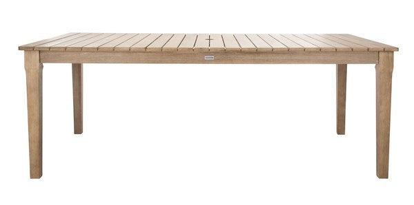 DOMINICA WOODEN OUTDOOR DINING TABLE - Remutear