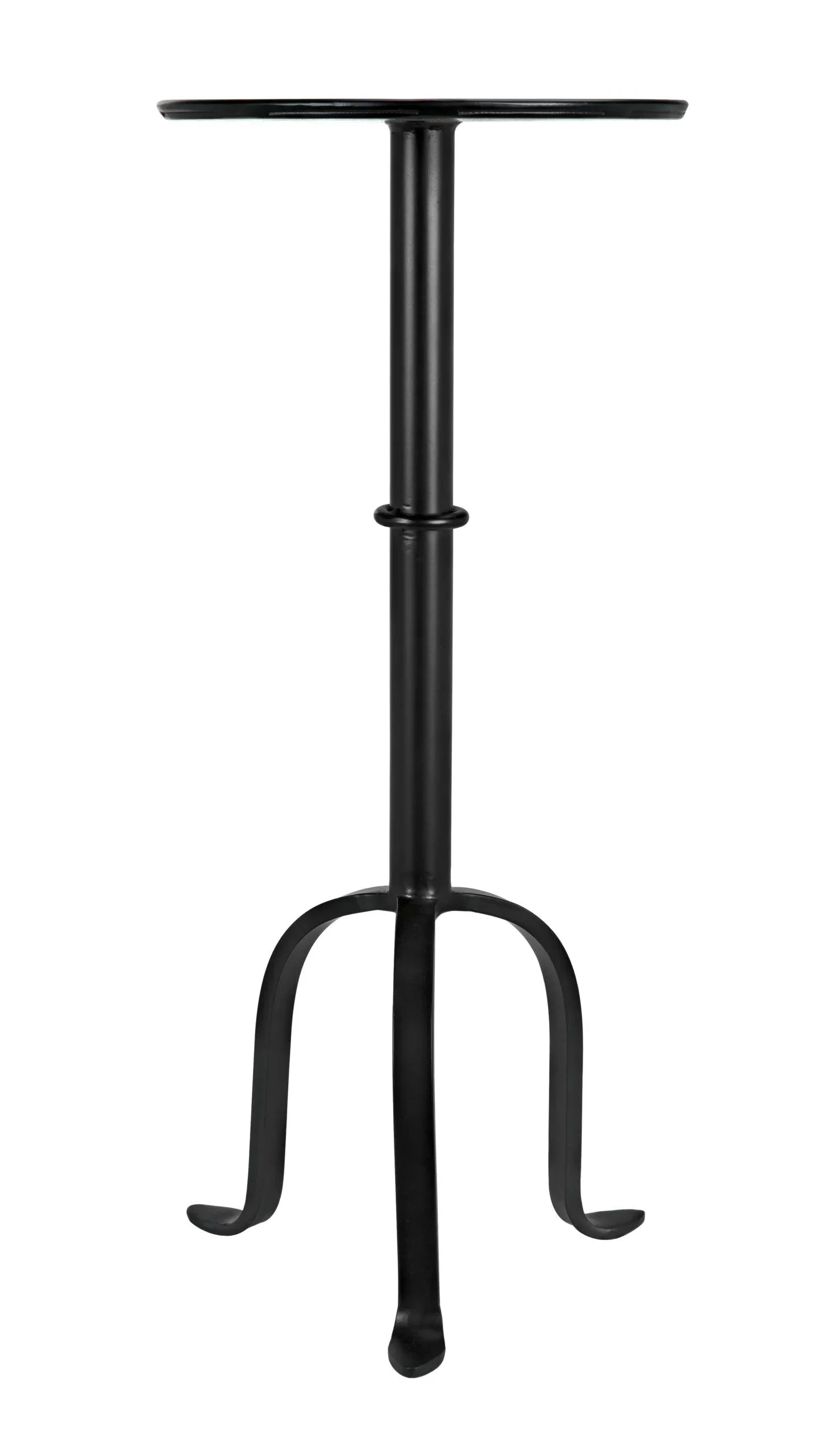 Tini Side Table, Black Steel - Remutear