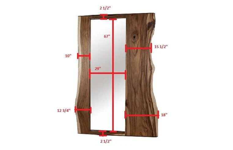 Split Slab Mirror - Remutear