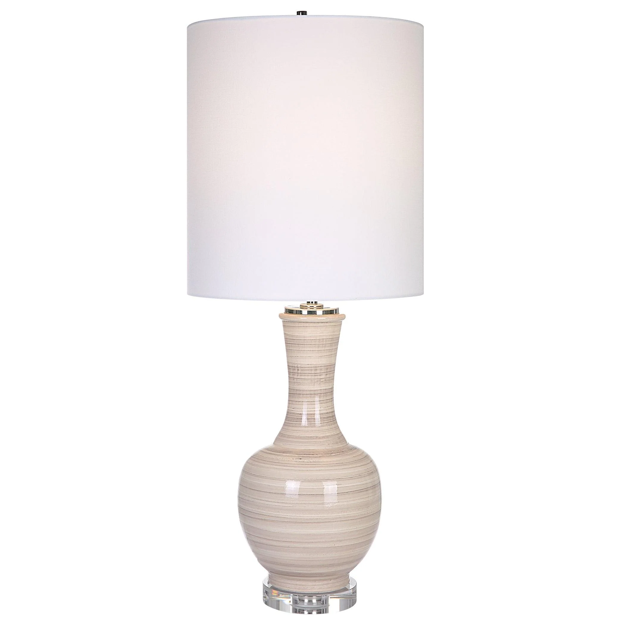CHALICE STRIPED TABLE LAMP - Remutear