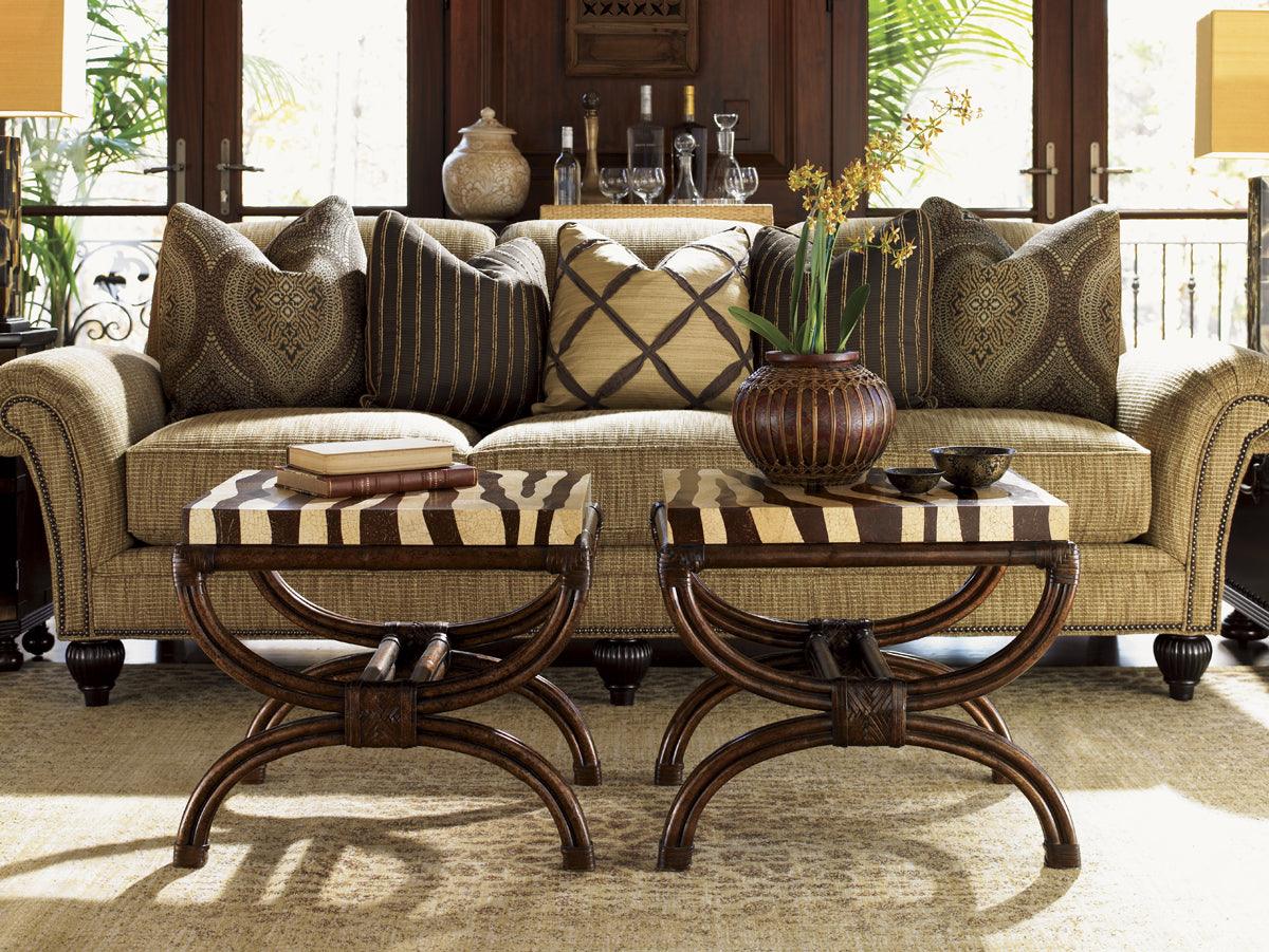 Royal Kahala Striped Delight Accent Table - Remutear