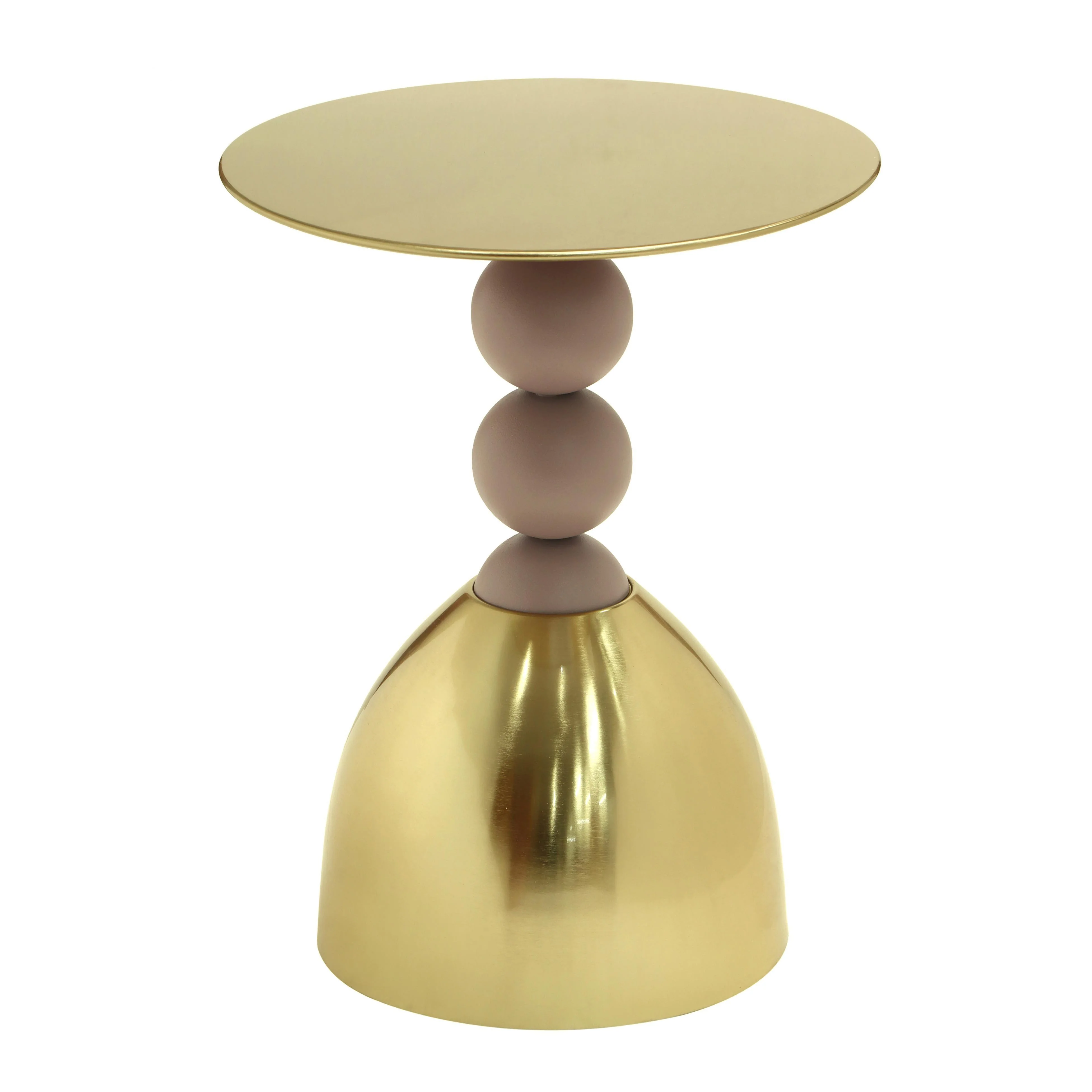 Daleyza Gold Side Table - Remutear