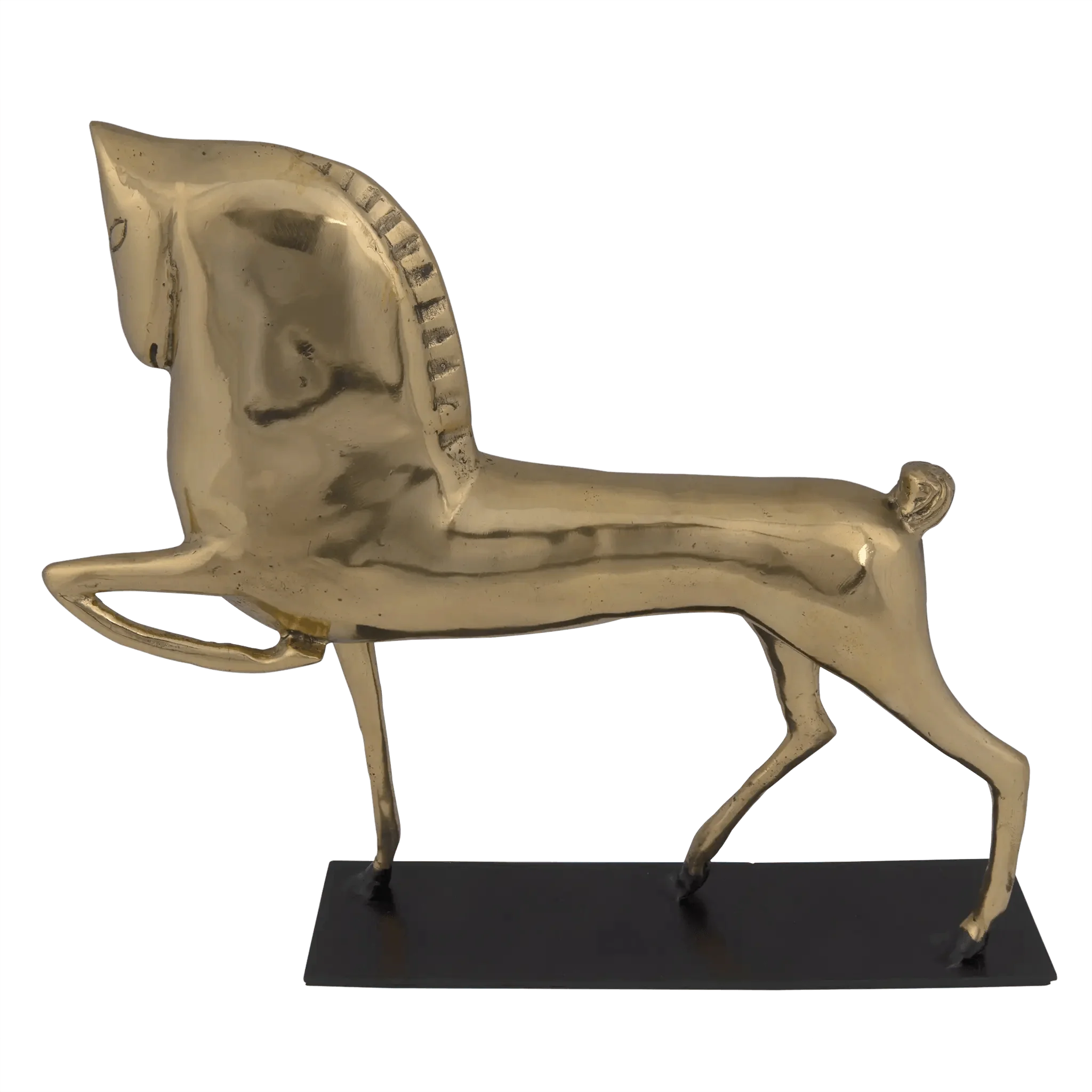 Horse On Stand, Brass - Remutear